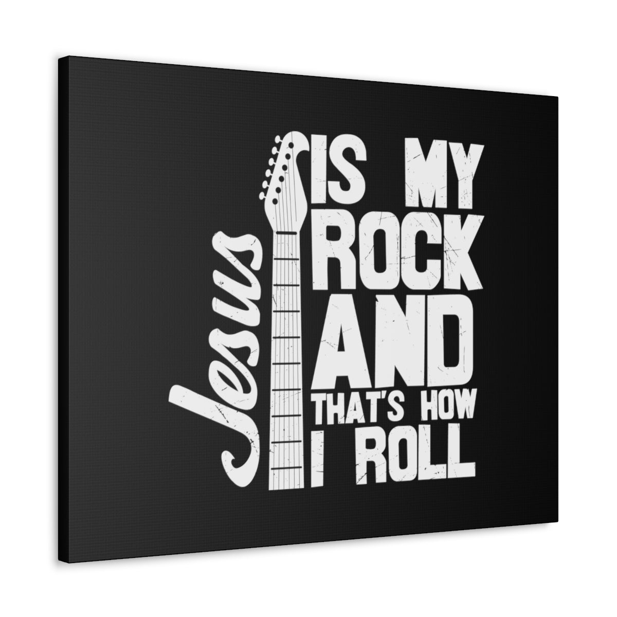 Scripture Walls Jesus Is My Rock 1 John 4:15 Christian Wall Art Bible Verse Print Ready to Hang Unframed-Express Your Love Gifts