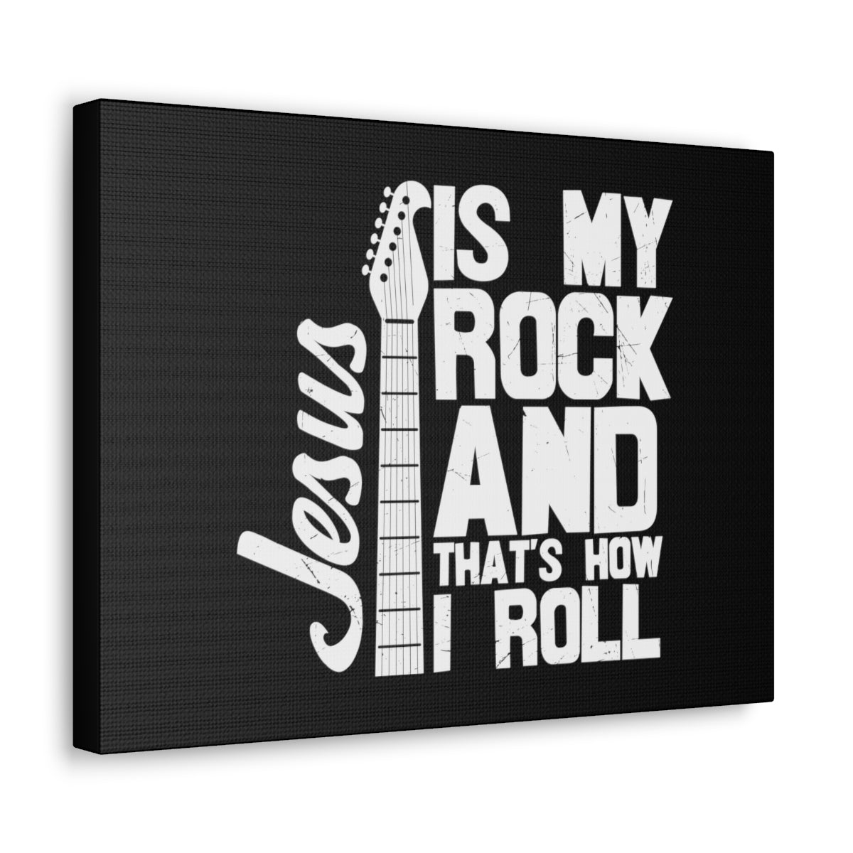 Scripture Walls Jesus Is My Rock 1 John 4:15 Christian Wall Art Bible Verse Print Ready to Hang Unframed-Express Your Love Gifts