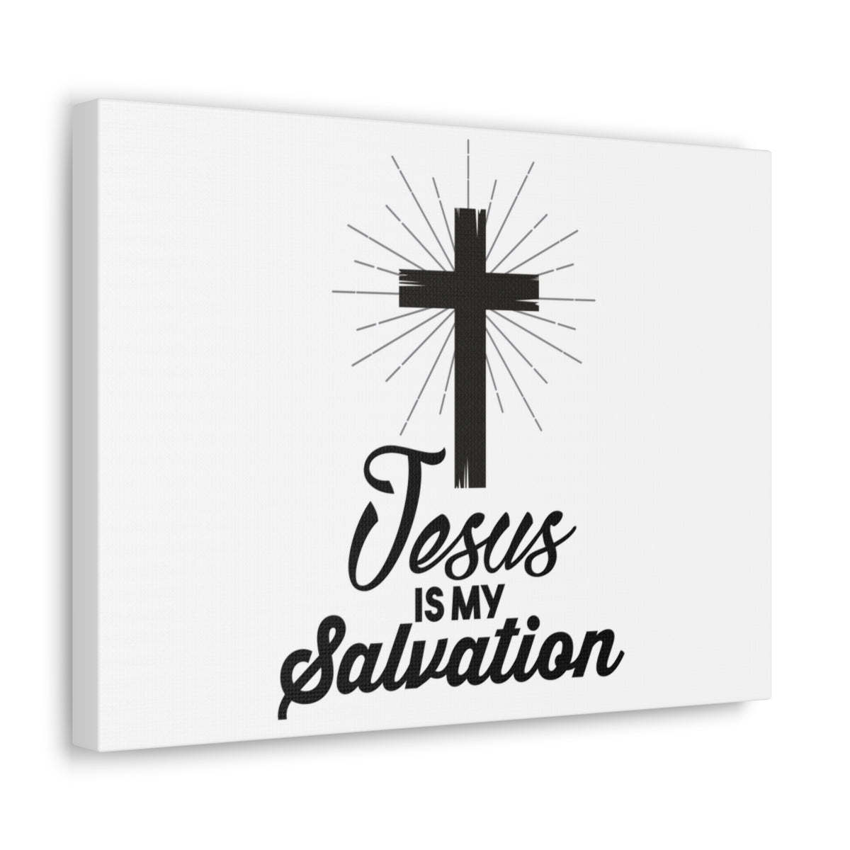 Scripture Walls Jesus Is My Salvation Titus 3:5 Christian Wall Art Print Ready to Hang Unframed-Express Your Love Gifts