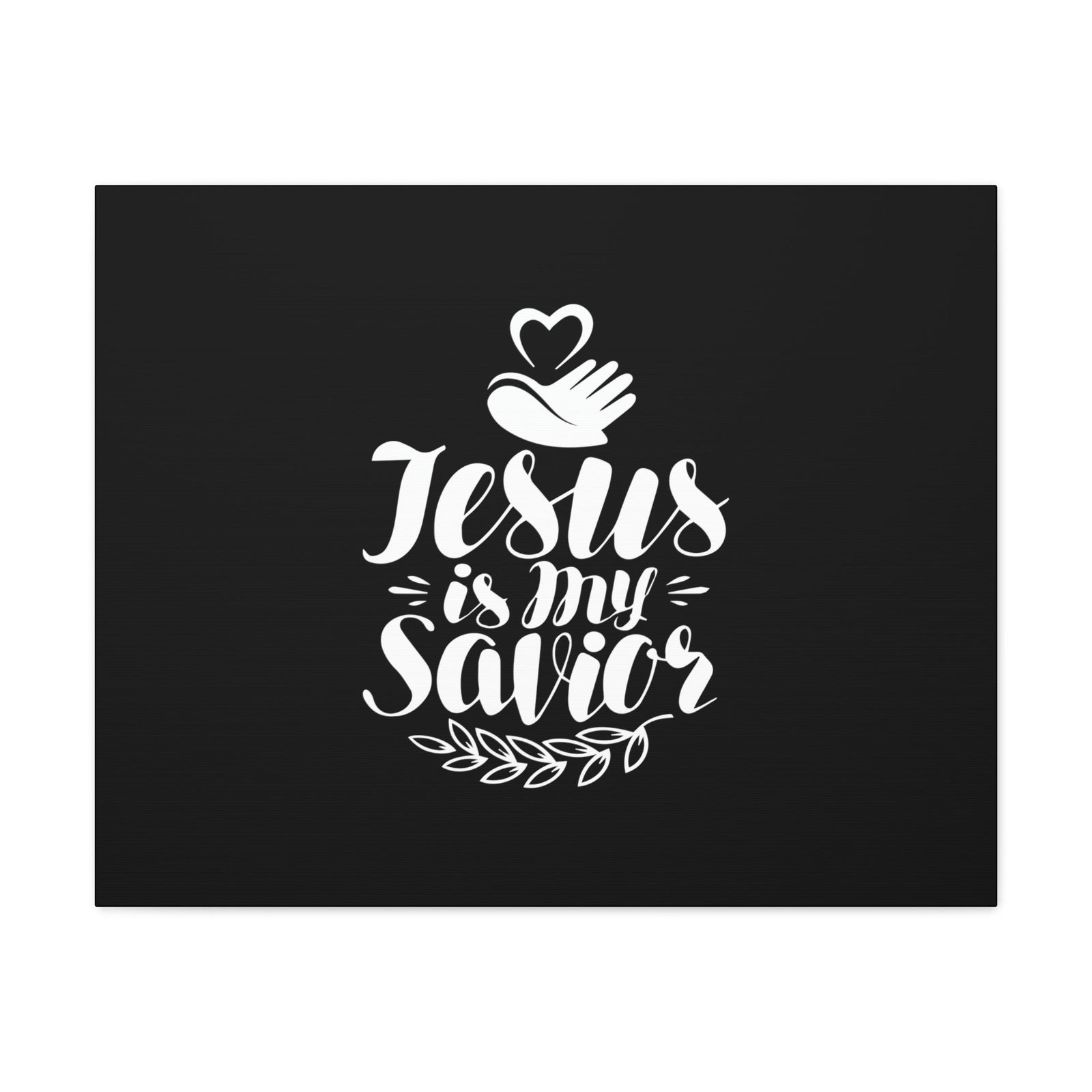 Scripture Walls Jesus Is My Savior Prayer Luke 2:11 Christian Wall Art Bible Verse Print Ready to Hang Unframed-Express Your Love Gifts
