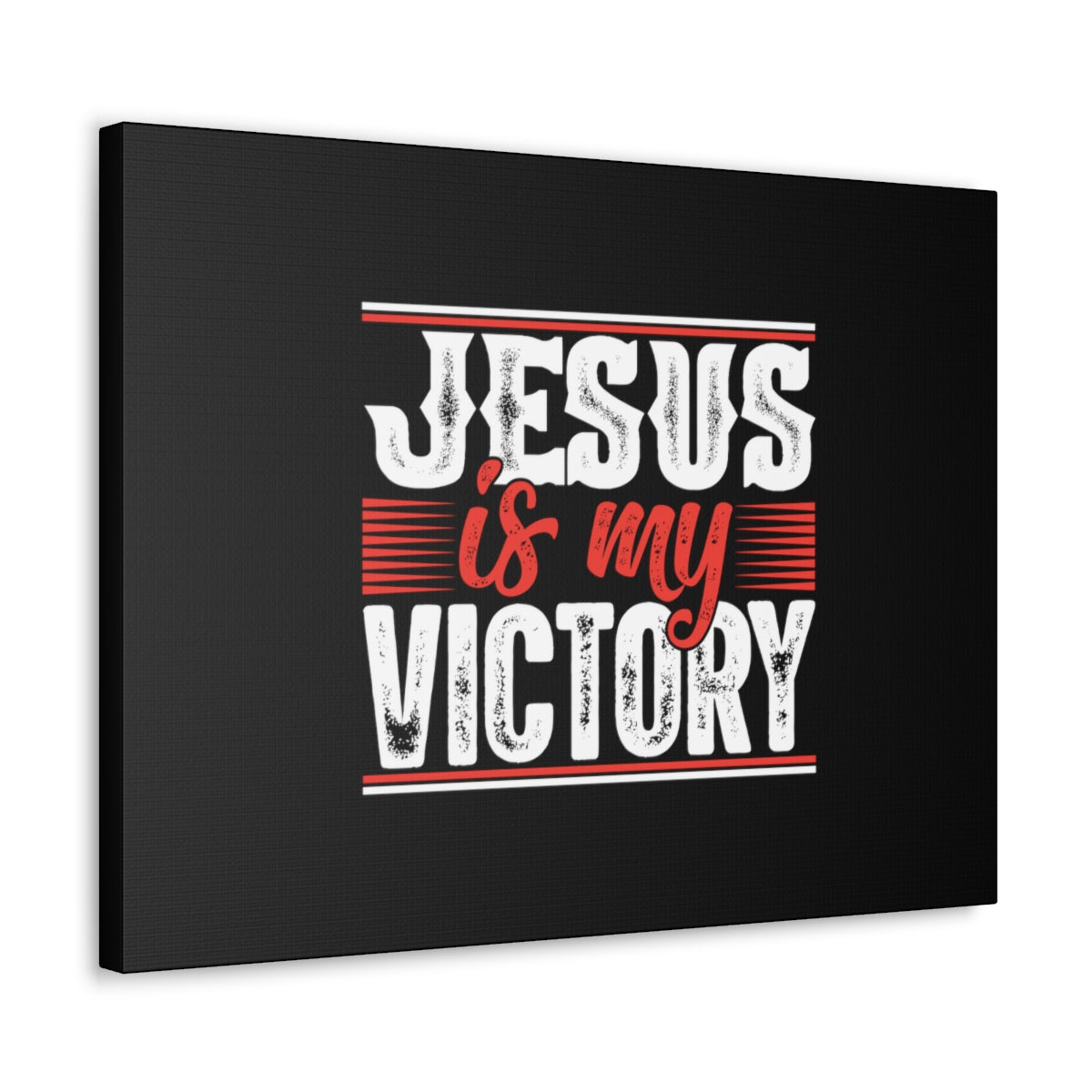 Scripture Walls Jesus Is My Victory 1 Corinthians 15:57 Christian Wall Art Bible Verse Print Ready to Hang Unframed-Express Your Love Gifts