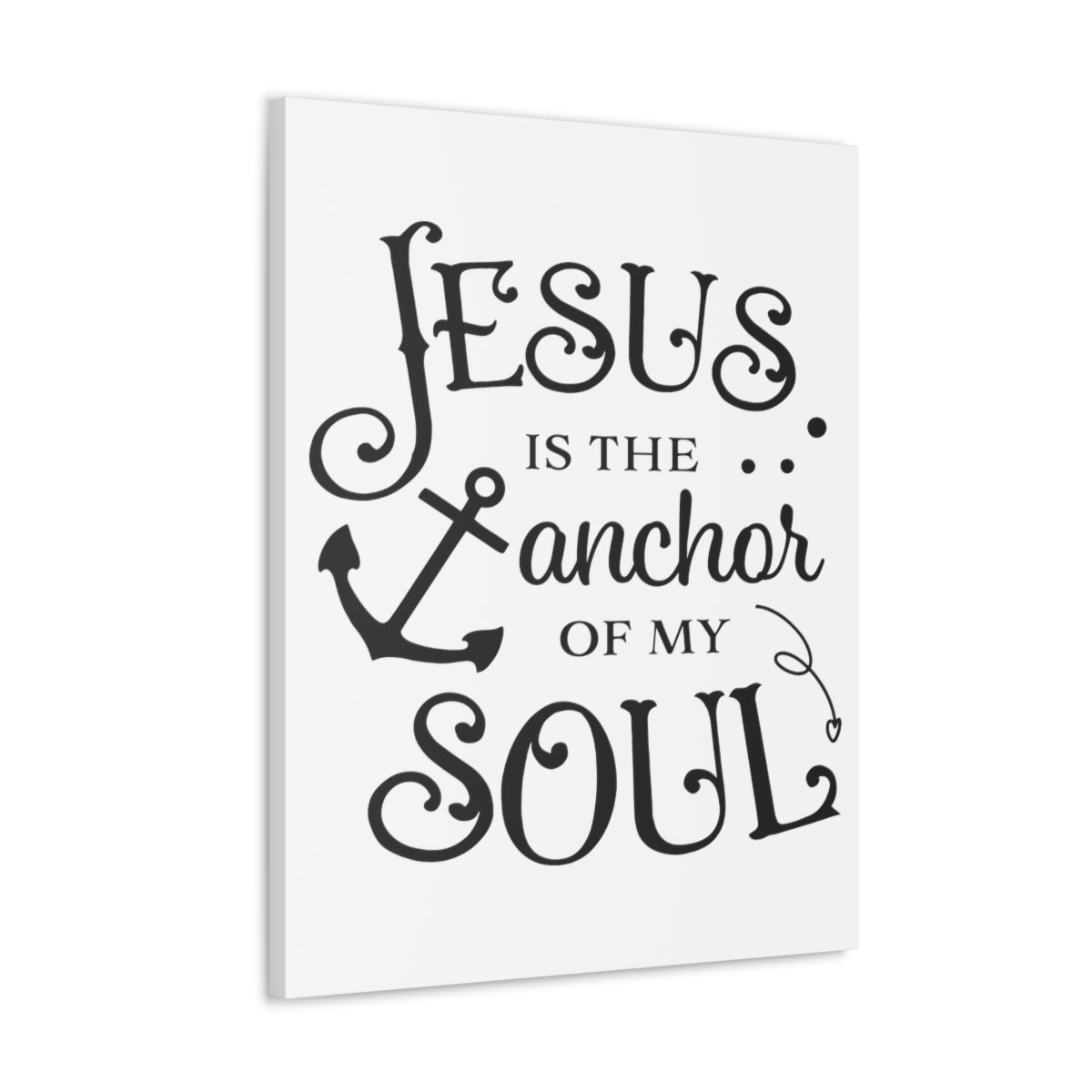 Scripture Walls Jesus Is The Hebrews 6:18-19 Christian Wall Art Print Ready to Hang Unframed-Express Your Love Gifts