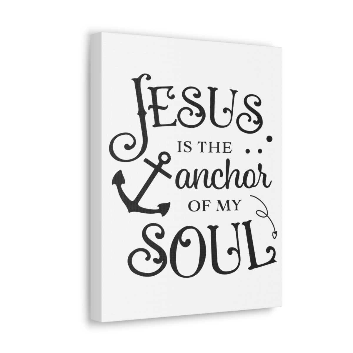 Scripture Walls Jesus Is The Hebrews 6:18-19 Christian Wall Art Print Ready to Hang Unframed-Express Your Love Gifts