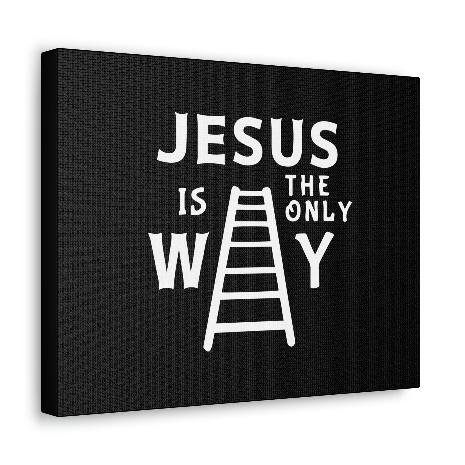 Scripture Walls Jesus Is The Only Way John 14:6 Ladder Christian Wall Art Bible Verse Print Ready to Hang Unframed-Express Your Love Gifts