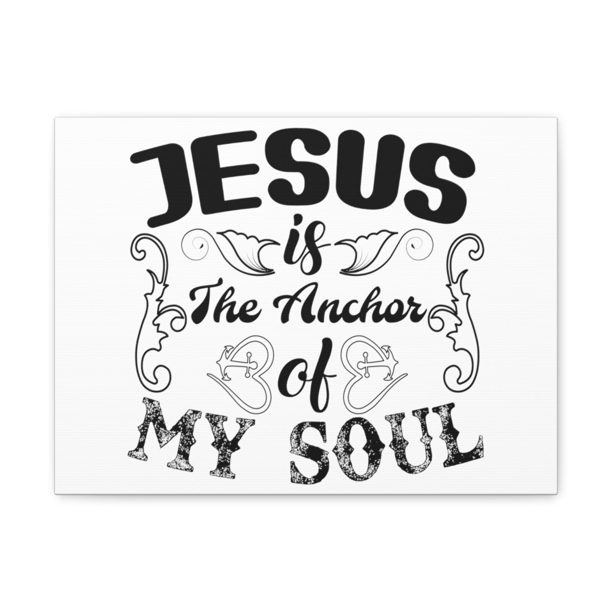 Scripture Walls Jesus Is The Psalms 25:5 Christian Wall Art Print Ready to Hang Unframed-Express Your Love Gifts