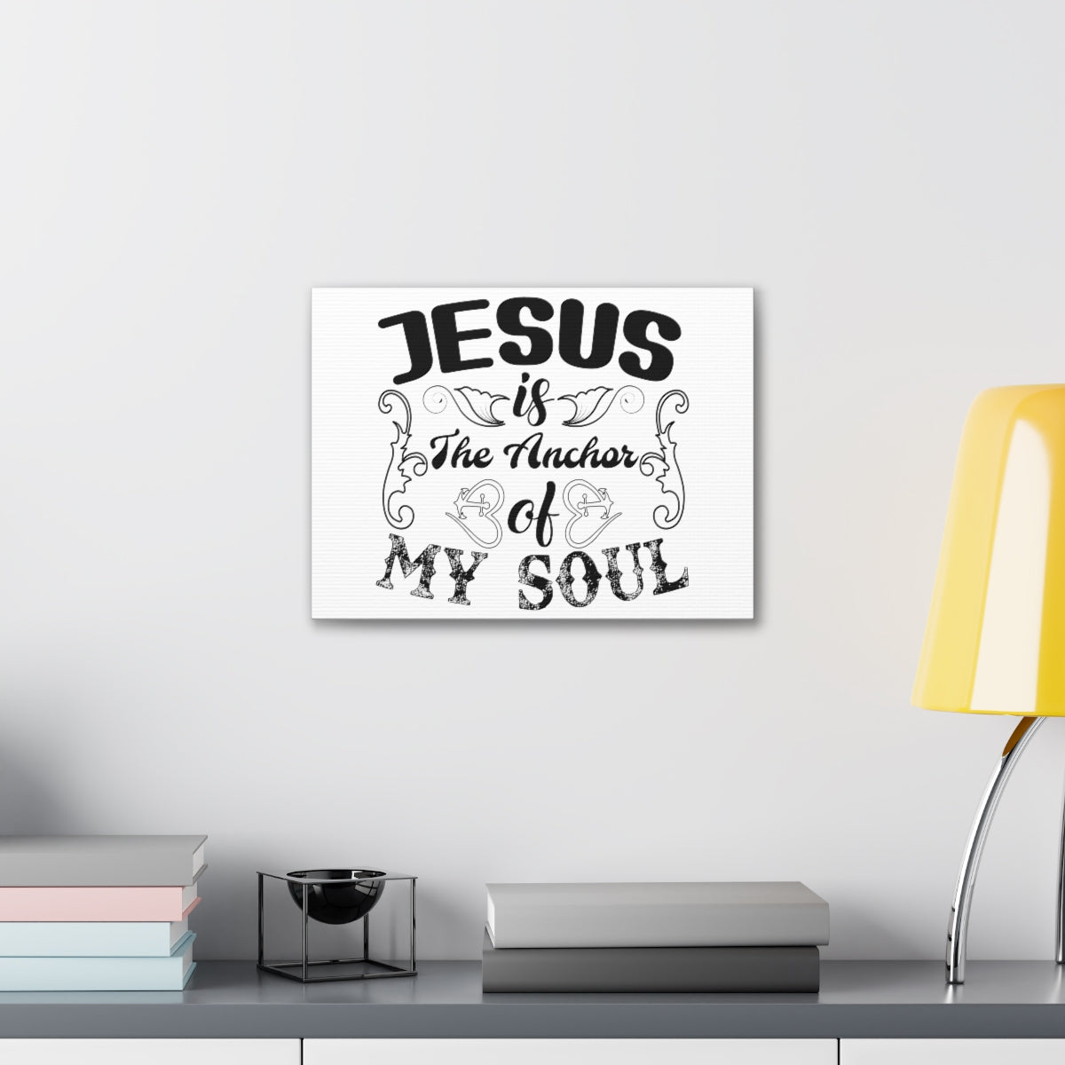 Scripture Walls Jesus Is The Psalms 25:5 Christian Wall Art Print Ready to Hang Unframed-Express Your Love Gifts