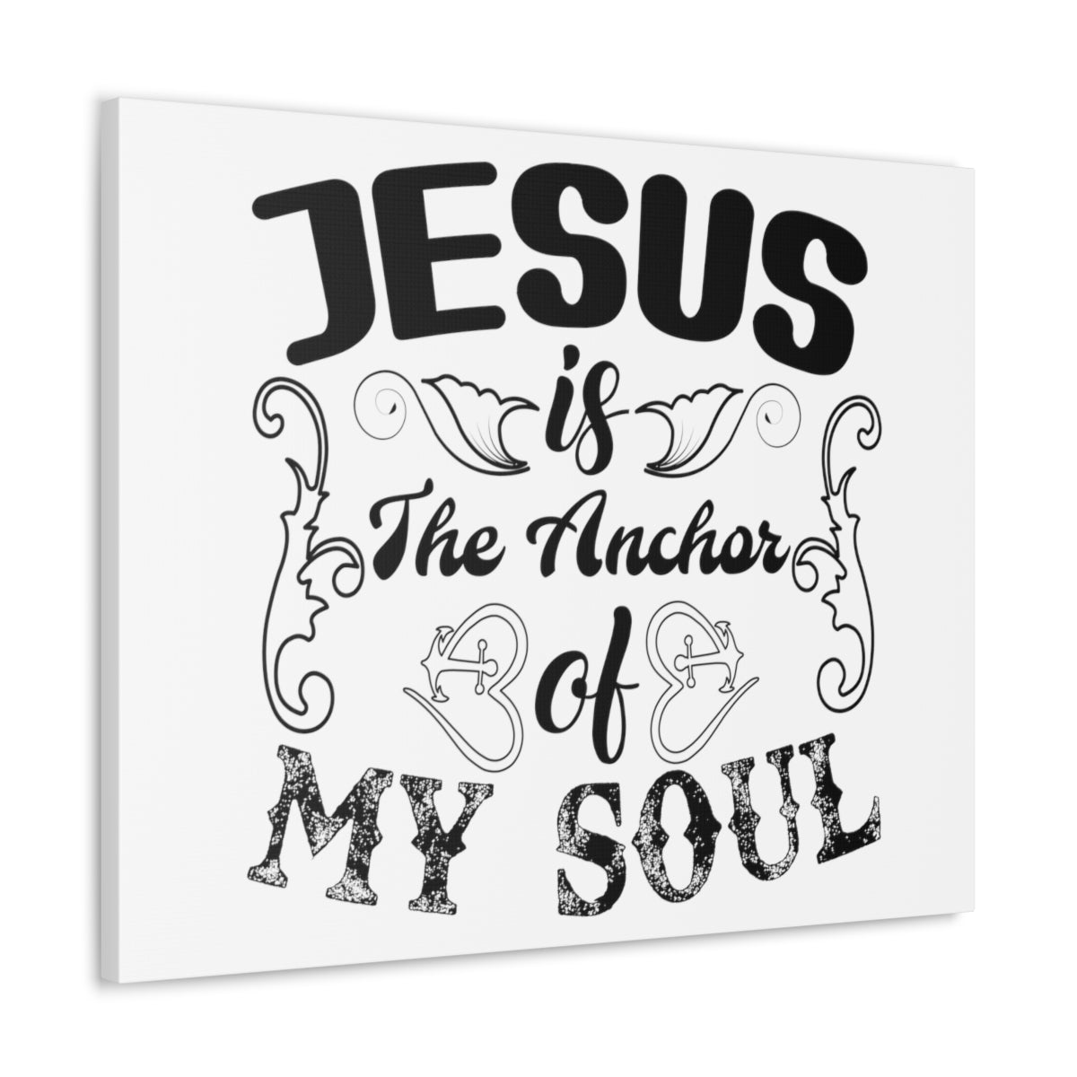 Scripture Walls Jesus Is The Psalms 25:5 Christian Wall Art Print Ready to Hang Unframed-Express Your Love Gifts