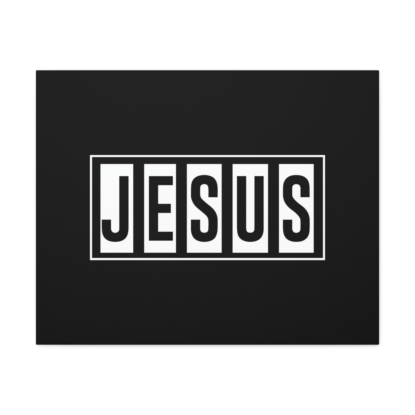 Scripture Walls Jesus John 1:14 White Bars Christian Wall Art Bible Verse Print Ready to Hang Unframed-Express Your Love Gifts