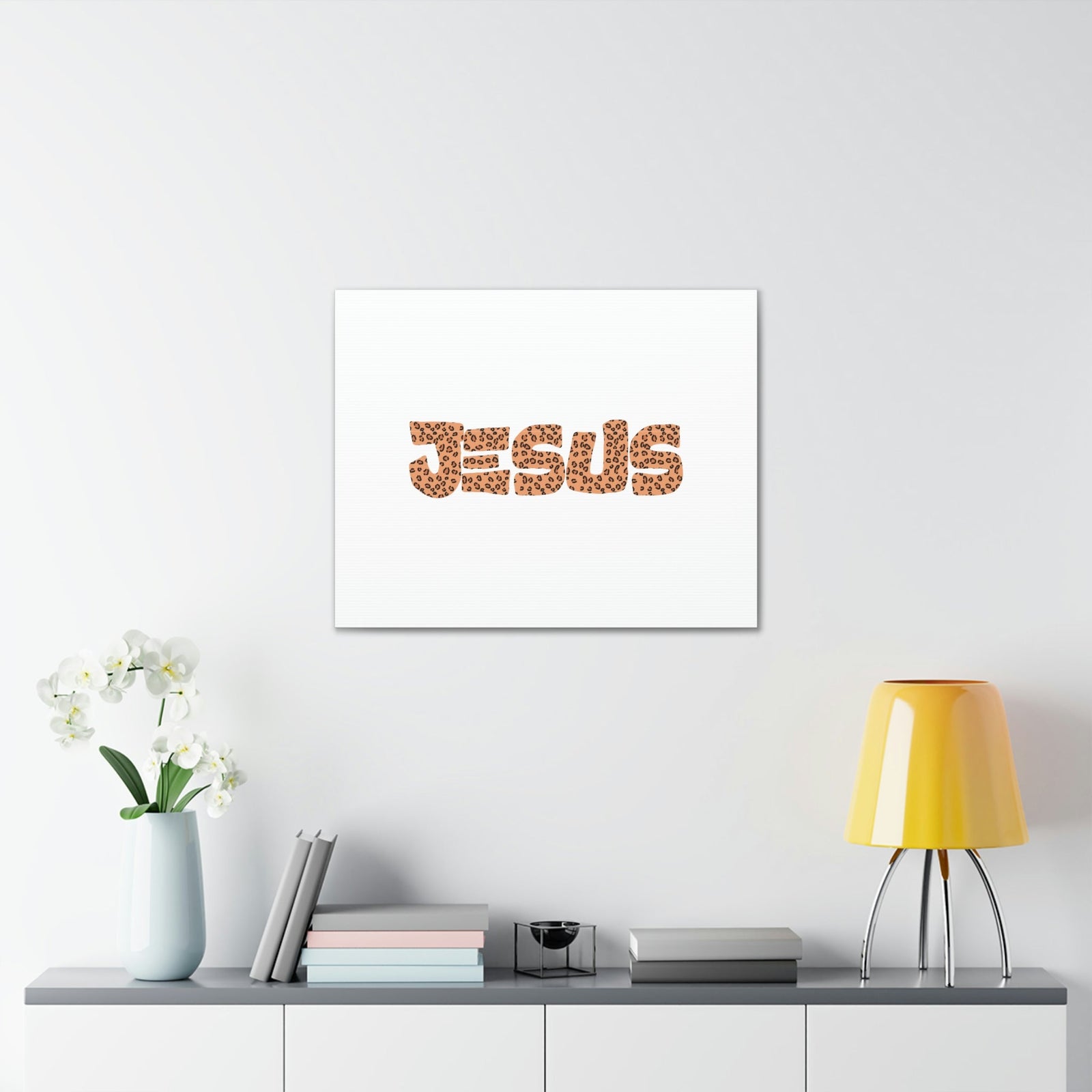Scripture Walls Jesus John 14:6 Jaguar Print Christian Wall Art Bible Verse Print Ready to Hang Unframed-Express Your Love Gifts