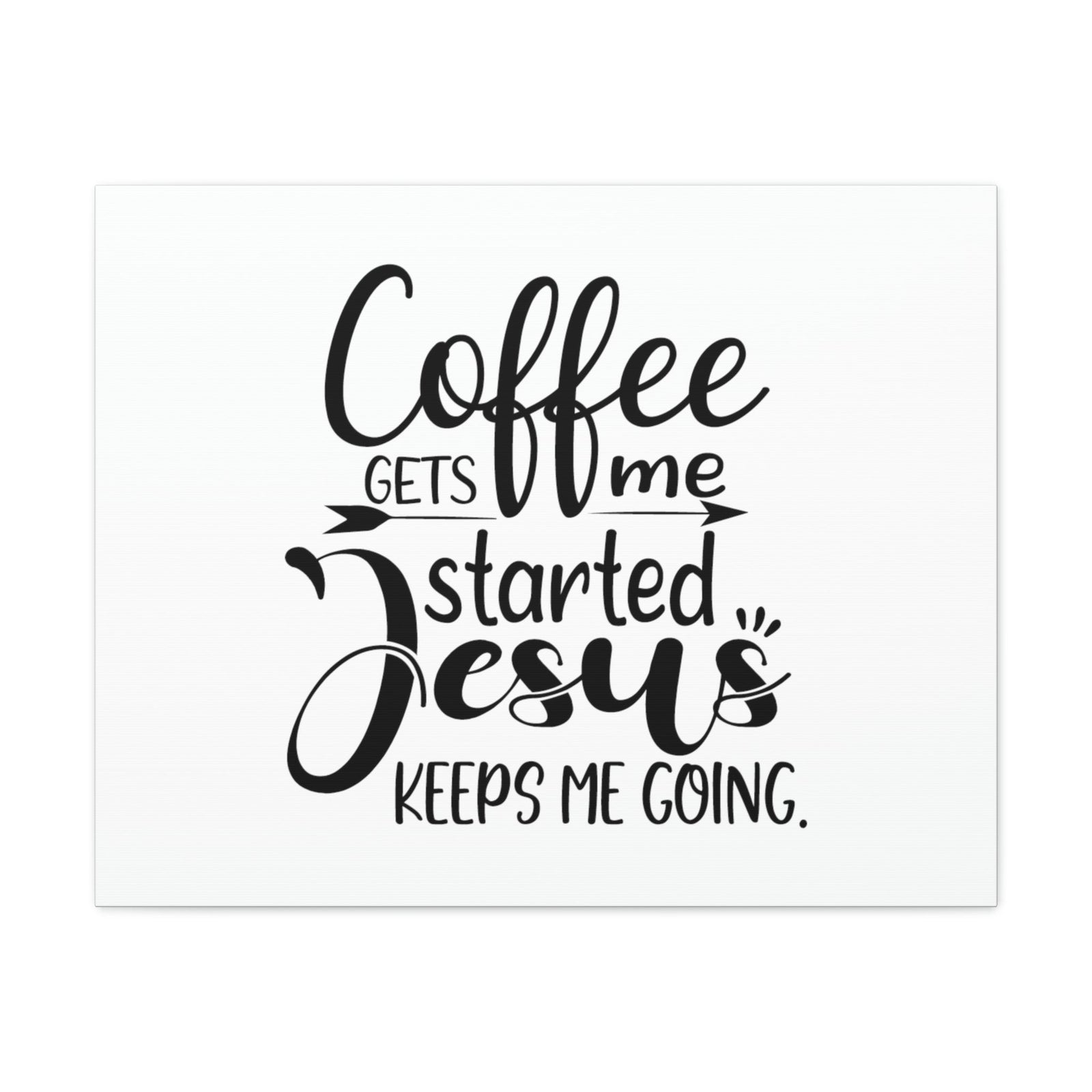 Scripture Walls Jesus Keeps Me Going Philippians 4:19 Christian Wall Art Bible Verse Print Ready to Hang Unframed-Express Your Love Gifts
