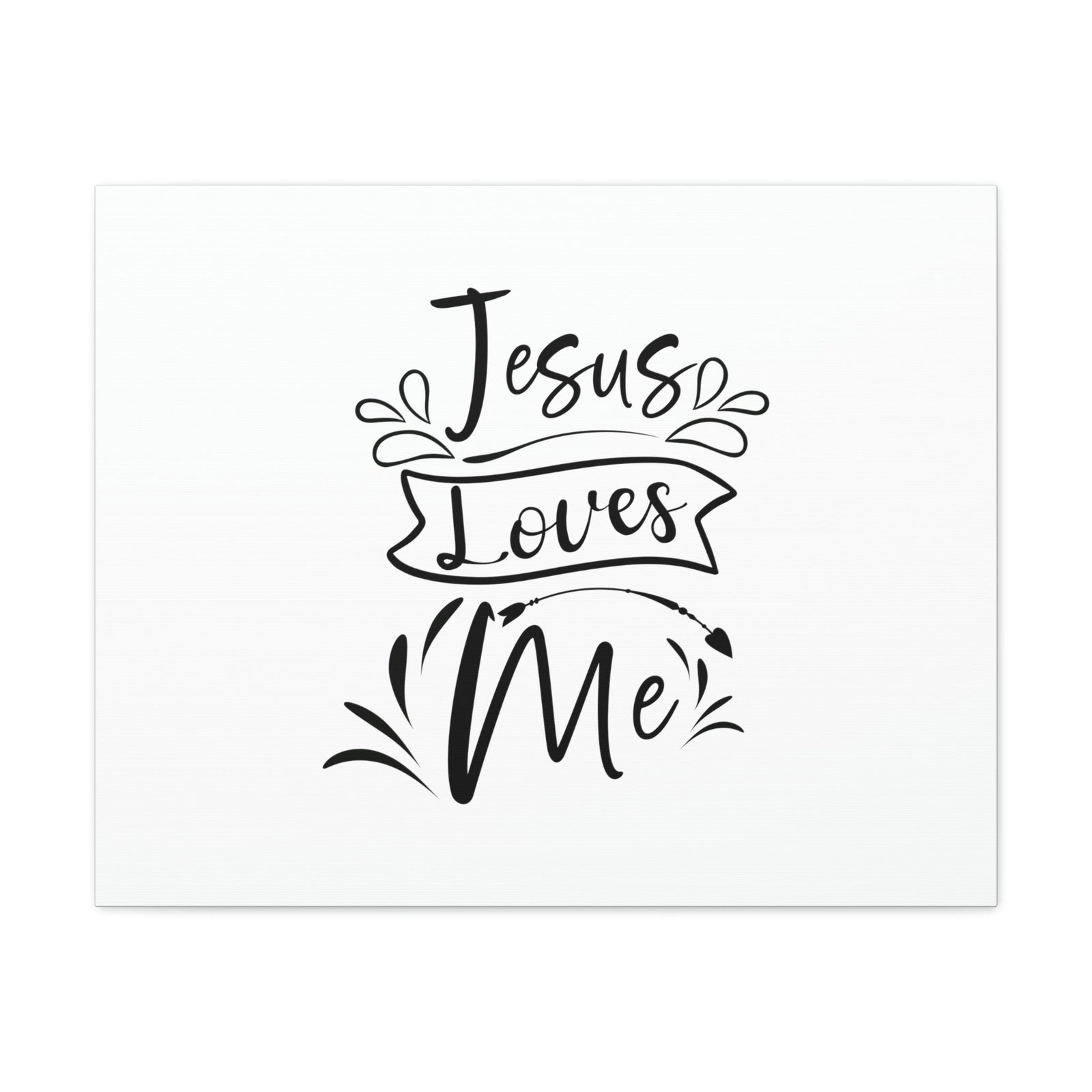 Scripture Walls Jesus Loves Me Romans 5:8 Branches Christian Wall Art Bible Verse Print Ready to Hang Unframed-Express Your Love Gifts
