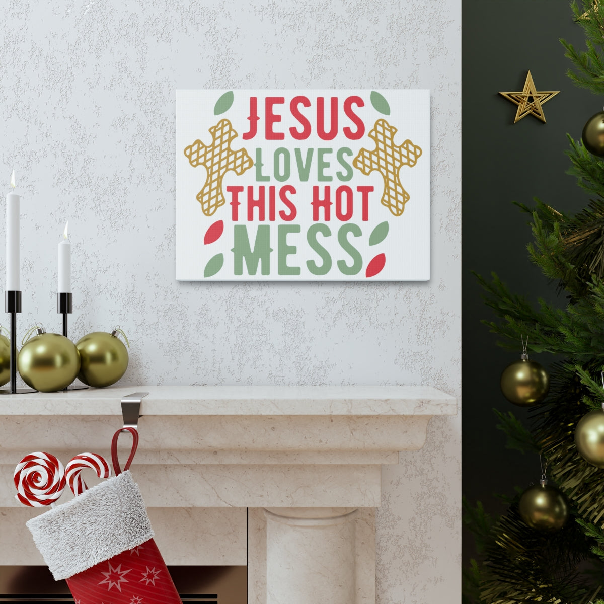 Scripture Walls Jesus Loves This John 15:9 Christian Wall Art Print Ready to Hang Unframed-Express Your Love Gifts