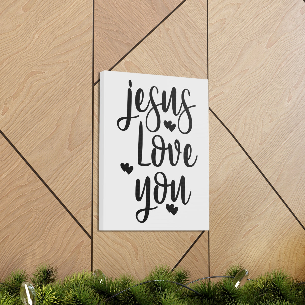 Scripture Walls Jesus Loves You 1 John 4:18 Christian Wall Art Print Ready to Hang Unframed-Express Your Love Gifts