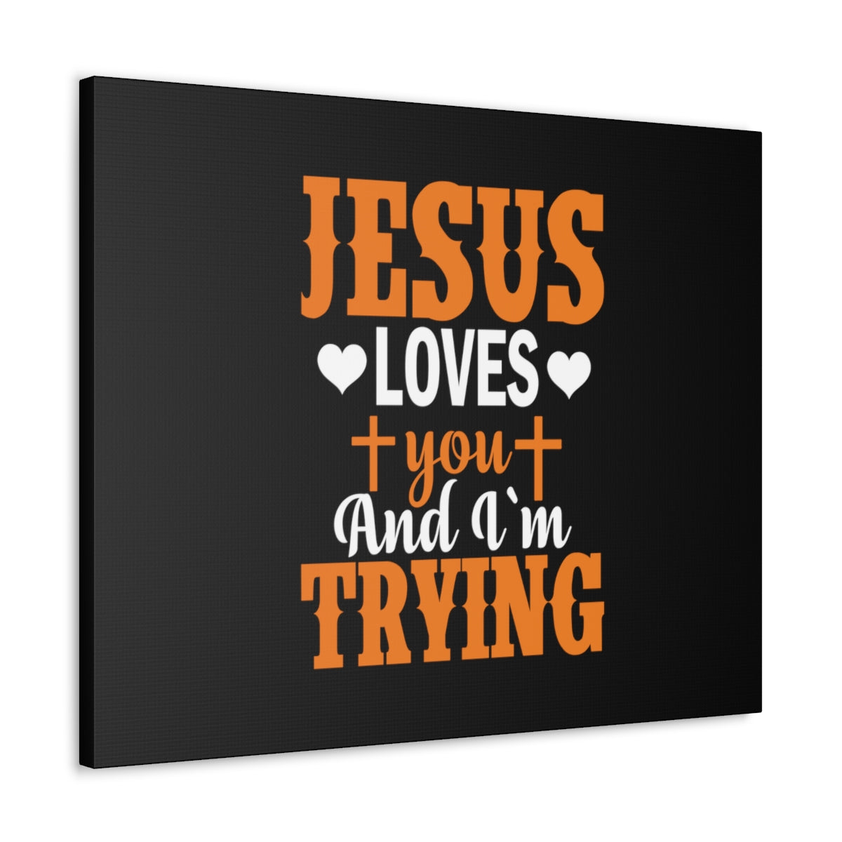 Scripture Walls Jesus Loves You James 1:3 Christian Wall Art Bible Verse Print Ready to Hang Unframed-Express Your Love Gifts