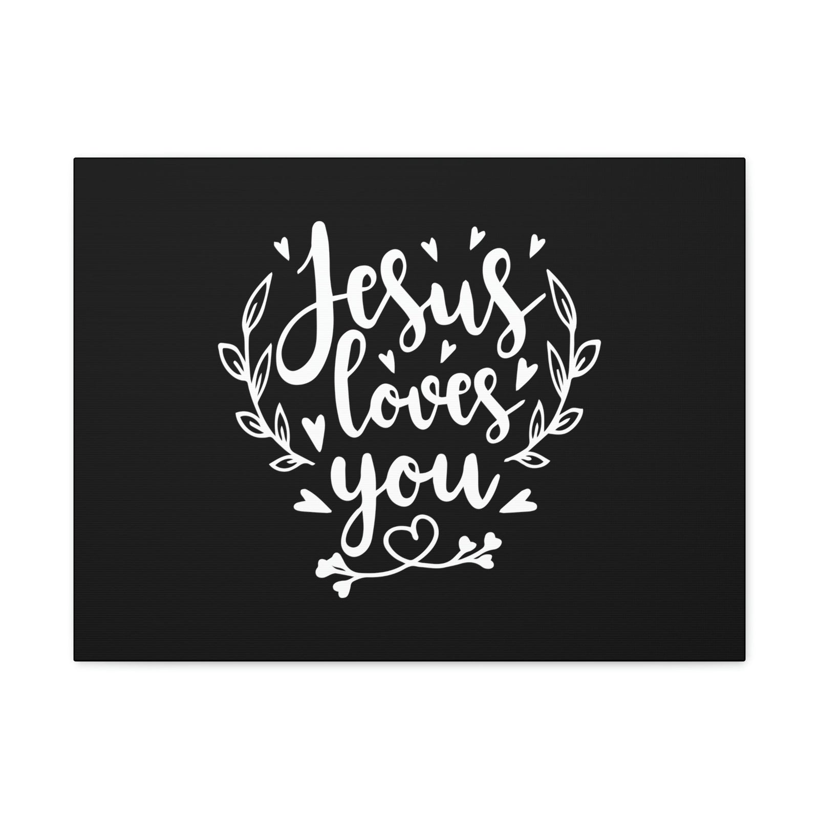 Scripture Walls Jesus Loves You John 3:16 Hearts Christian Wall Art Bible Verse Print Ready to Hang Unframed-Express Your Love Gifts
