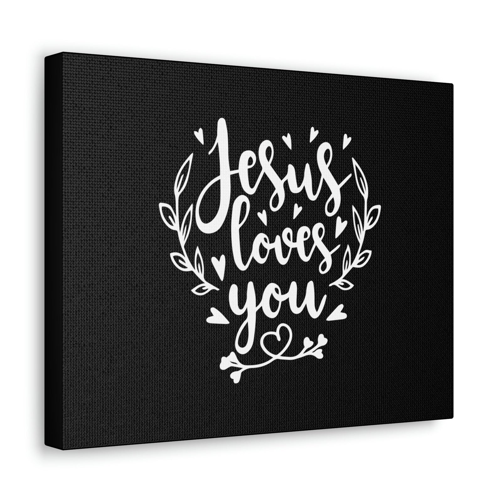 Scripture Walls Jesus Loves You John 3:16 Hearts Christian Wall Art Bible Verse Print Ready to Hang Unframed-Express Your Love Gifts