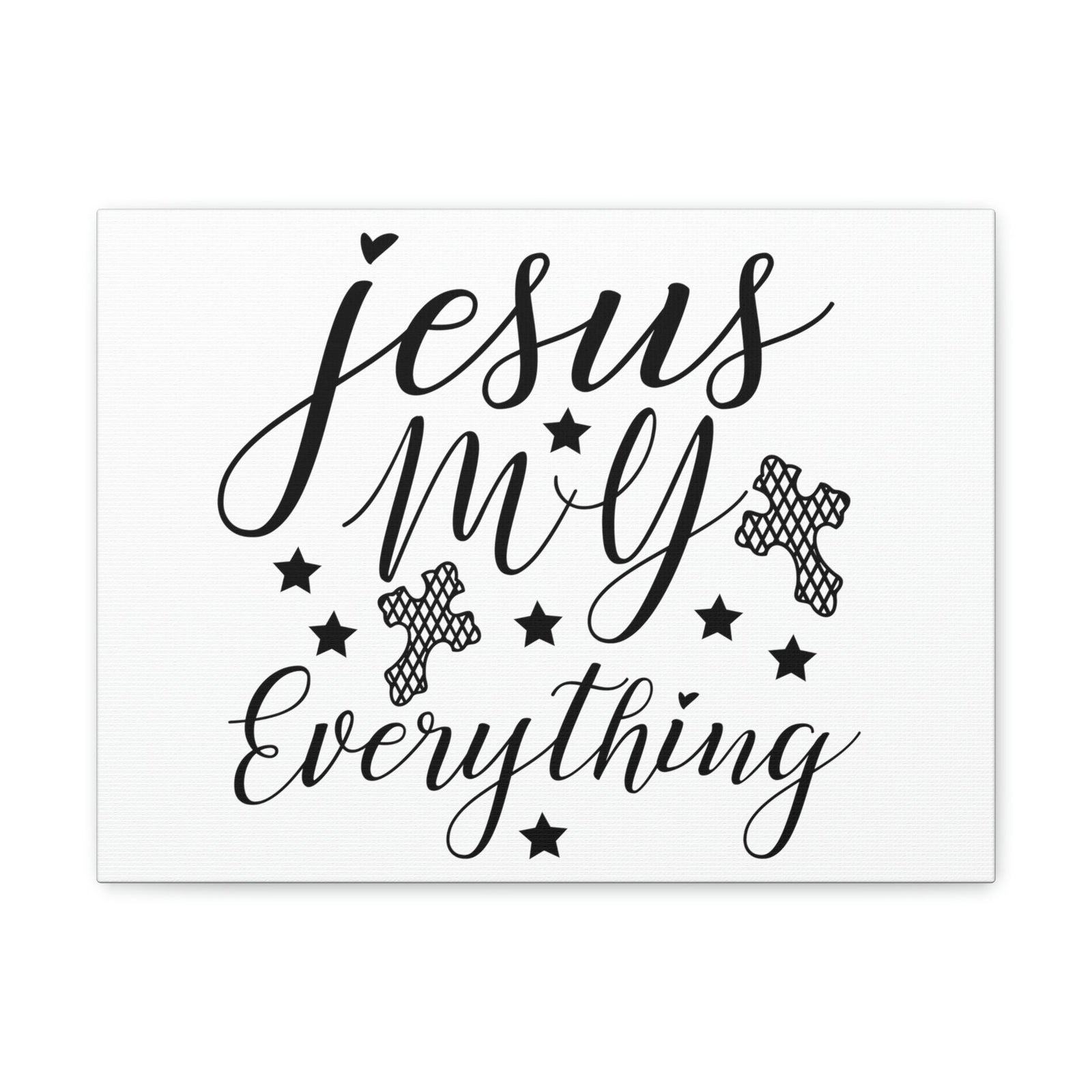 Scripture Walls Jesus My Everything 2 Corinthians 9:8 Christian Wall Art Print Ready to Hang Unframed-Express Your Love Gifts