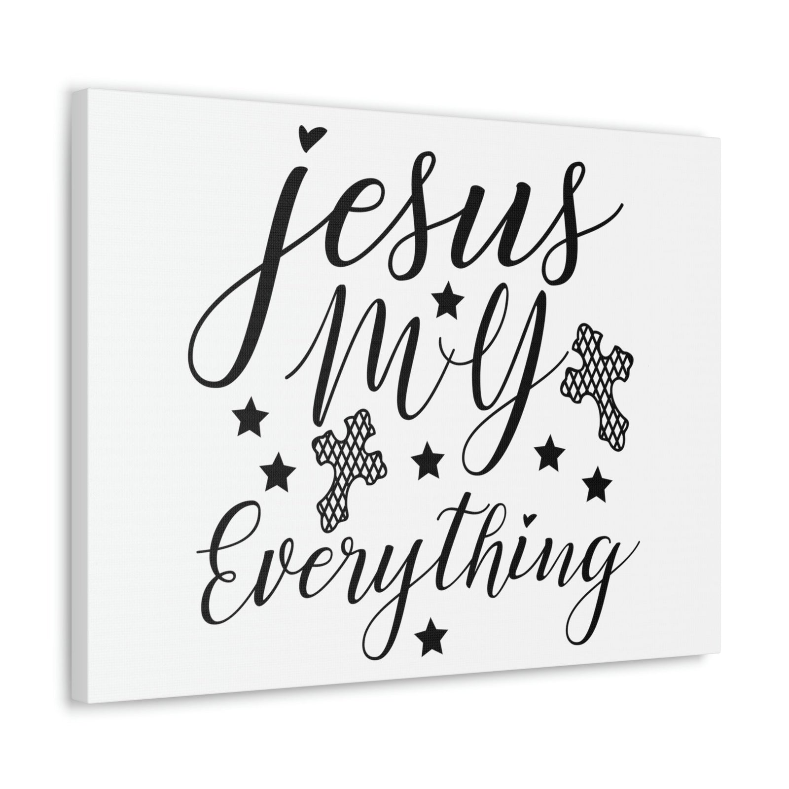 Scripture Walls Jesus My Everything 2 Corinthians 9:8 Christian Wall Art Print Ready to Hang Unframed-Express Your Love Gifts