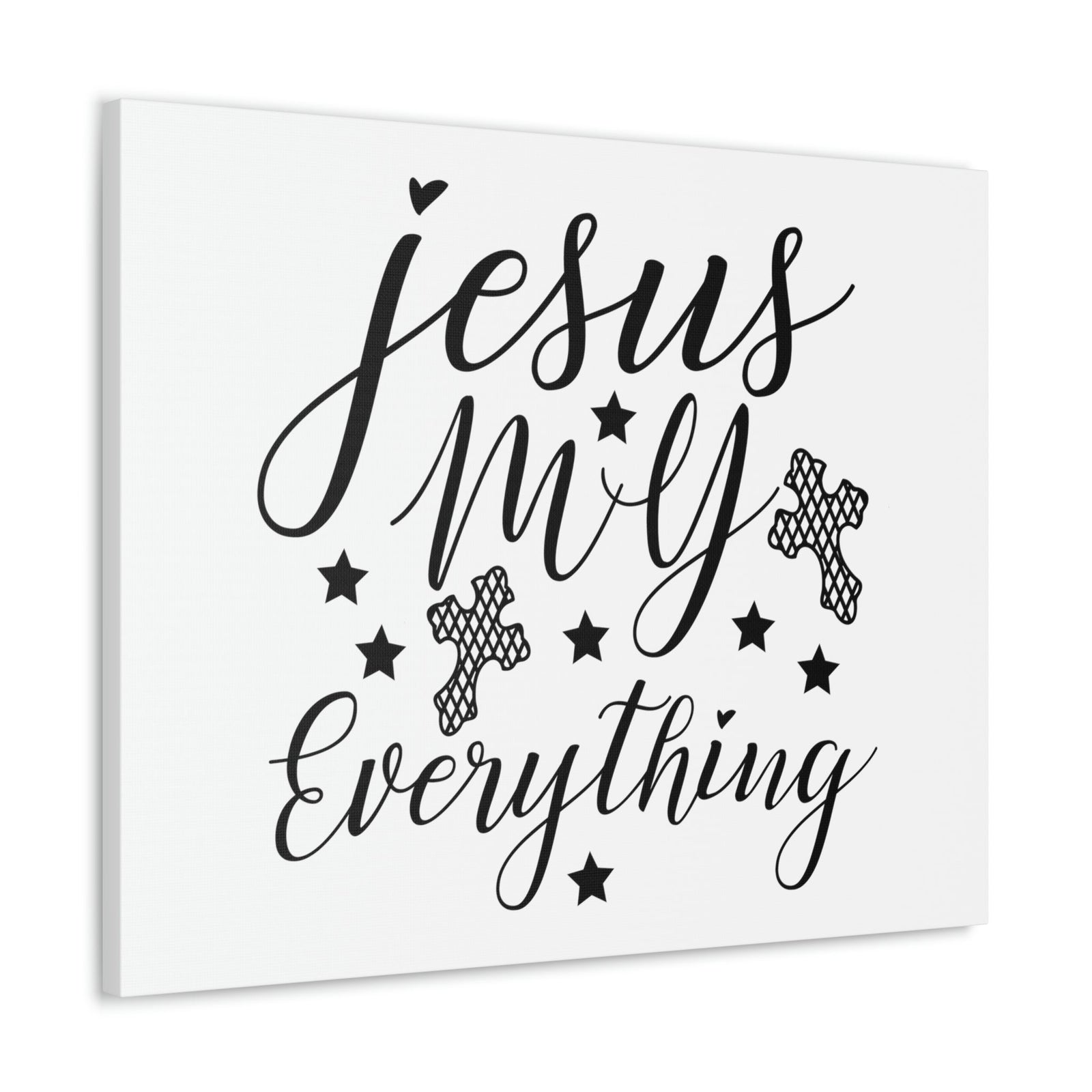 Scripture Walls Jesus My Everything 2 Corinthians 9:8 Christian Wall Art Print Ready to Hang Unframed-Express Your Love Gifts