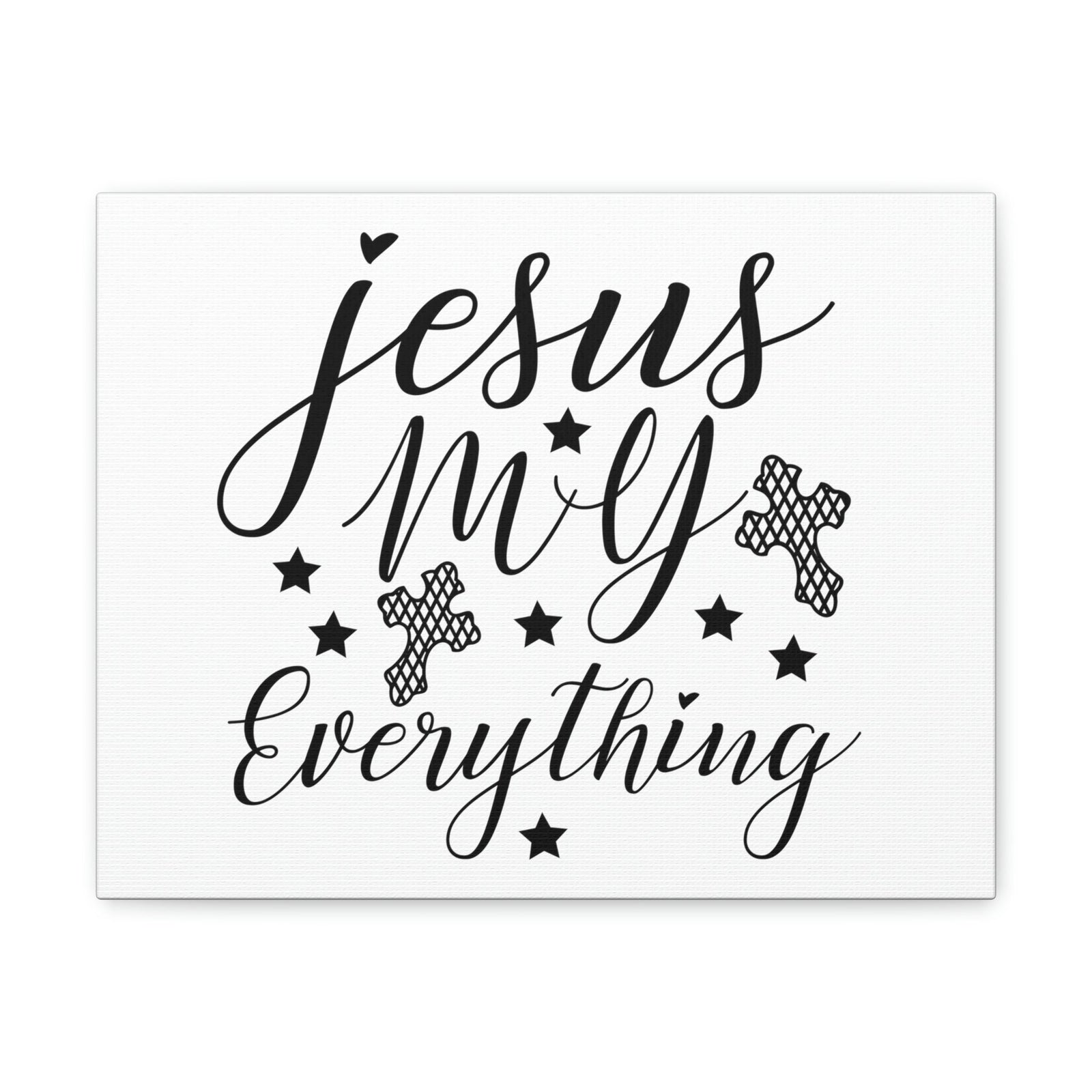 Scripture Walls Jesus My Everything 2 Corinthians 9:8 Christian Wall Art Print Ready to Hang Unframed-Express Your Love Gifts