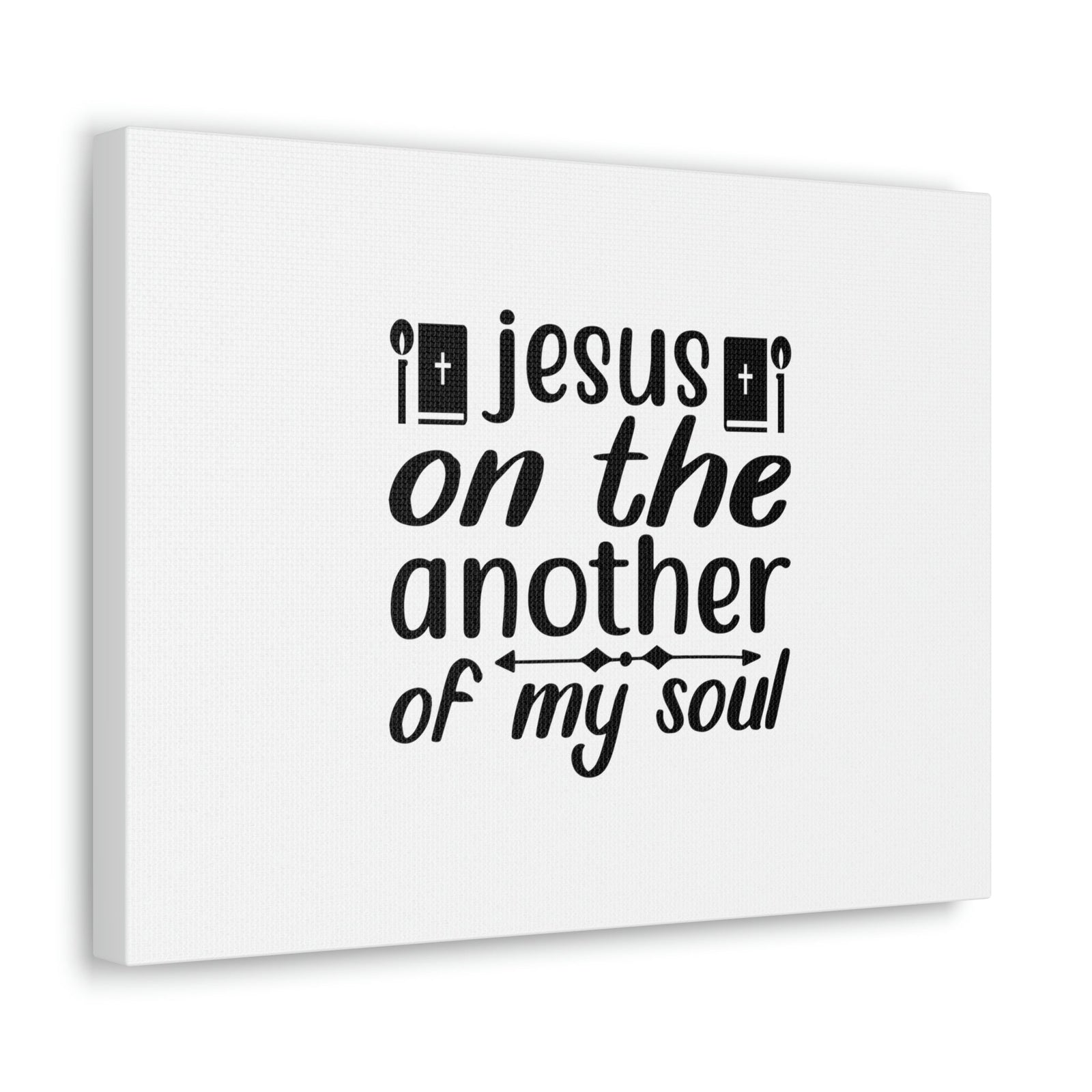 Scripture Walls Jesus On The Another Of My Soul Colossians 2:2 Christian Wall Art Bible Verse Print Ready to Hang Unframed-Express Your Love Gifts