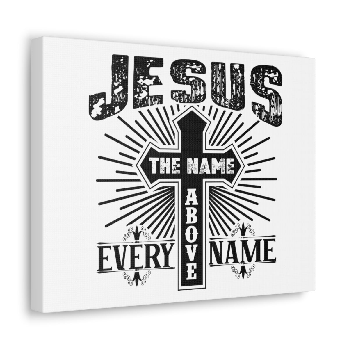Scripture Walls Jesus The Name Philippians 2:9 Christian Wall Art Print Ready to Hang Unframed-Express Your Love Gifts