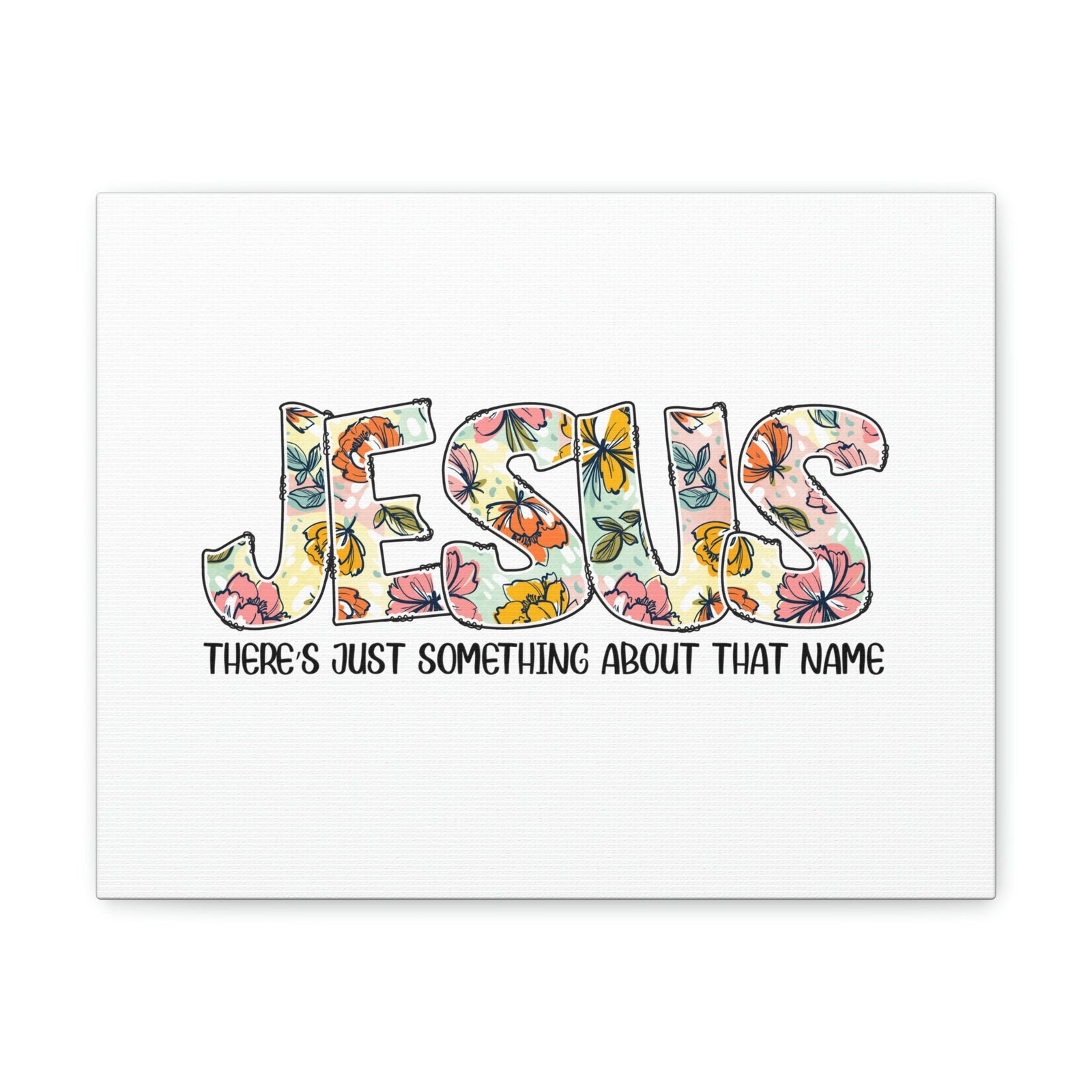 Scripture Walls Jesus There's Just Something Hebrews 12:2 Flowers Christian Wall Art Bible Verse Print Ready to Hang Unframed-Express Your Love Gifts