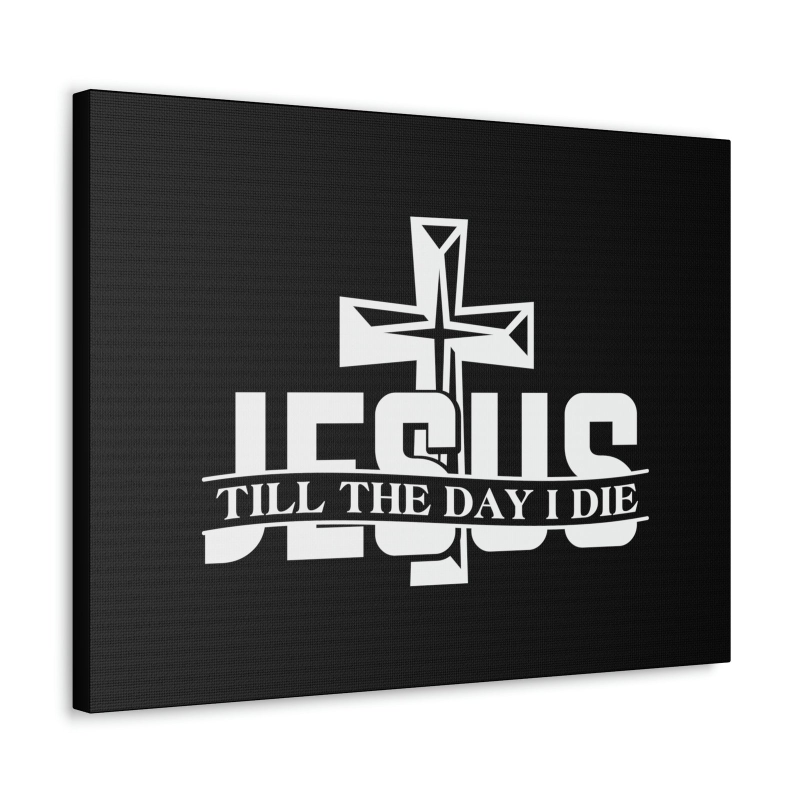 Scripture Walls Jesus Till The Day I Die 2 Corinthians 5:8 Christian Wall Art Bible Verse Print Ready to Hang Unframed-Express Your Love Gifts