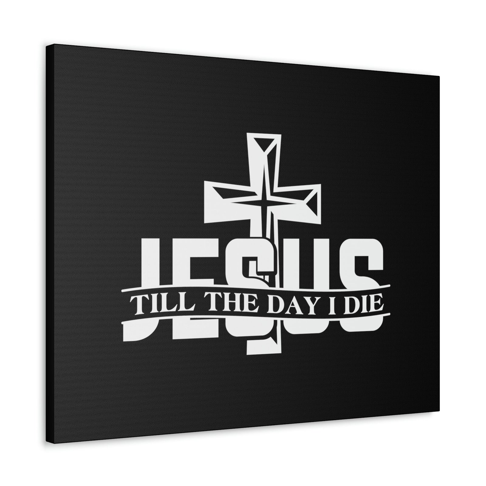 Scripture Walls Jesus Till The Day I Die 2 Corinthians 5:8 Christian Wall Art Bible Verse Print Ready to Hang Unframed-Express Your Love Gifts