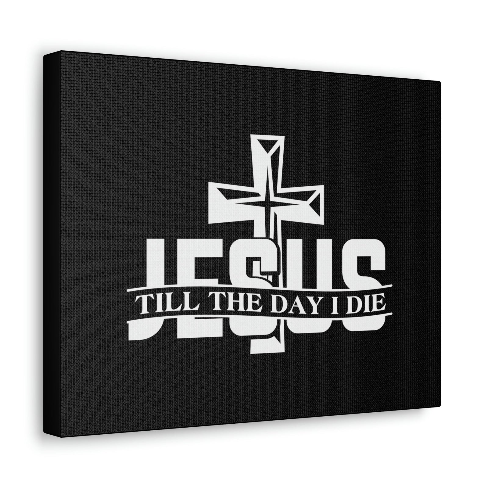 Scripture Walls Jesus Till The Day I Die 2 Corinthians 5:8 Christian Wall Art Bible Verse Print Ready to Hang Unframed-Express Your Love Gifts