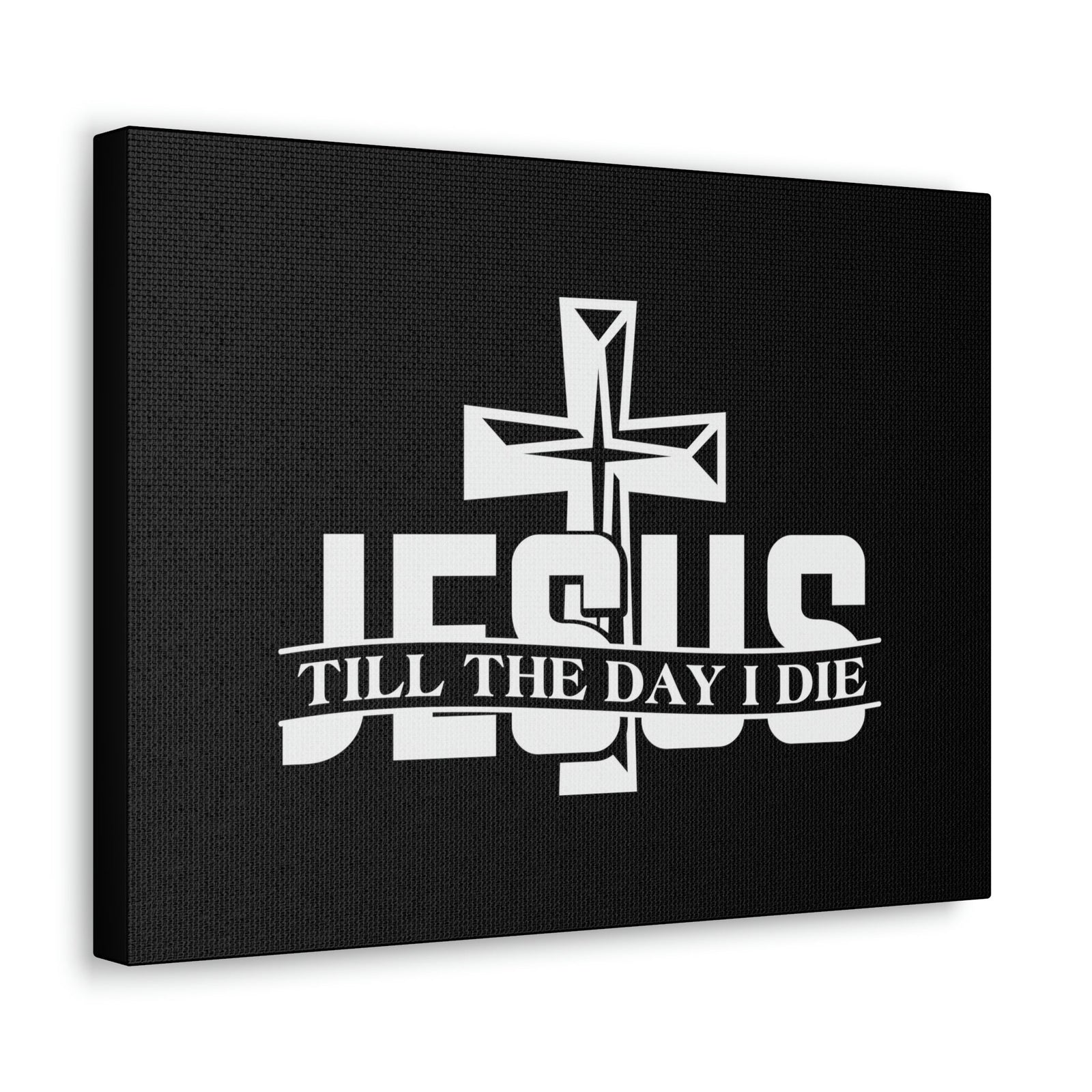 Scripture Walls Jesus Till The Day I Die 2 Corinthians 5:8 Christian Wall Art Bible Verse Print Ready to Hang Unframed-Express Your Love Gifts