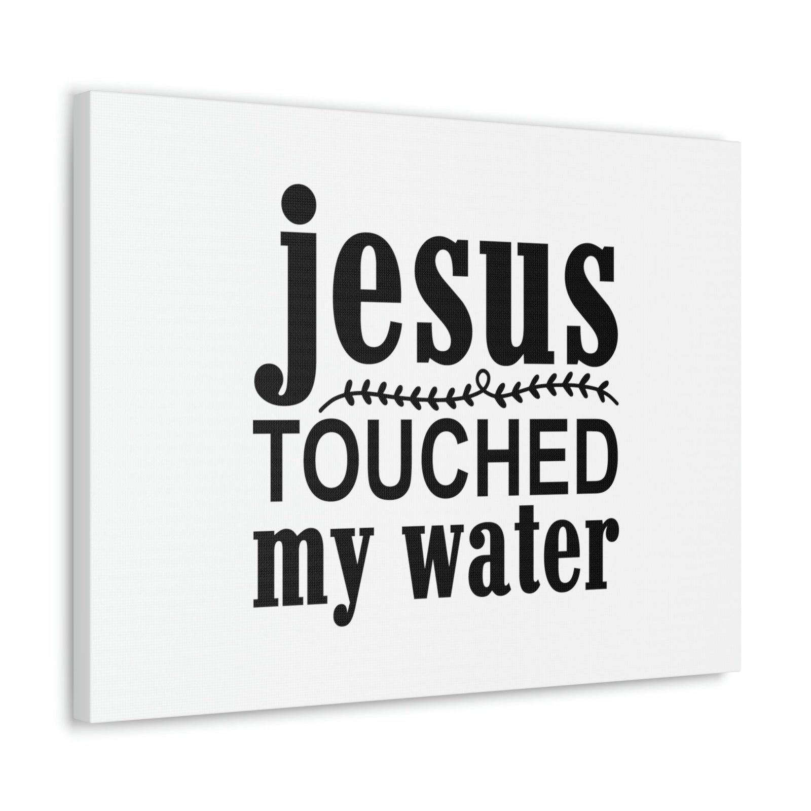 Scripture Walls Jesus Touched My Water Ephesians 5:2 Christian Wall Art Bible Verse Print Ready to Hang Unframed-Express Your Love Gifts