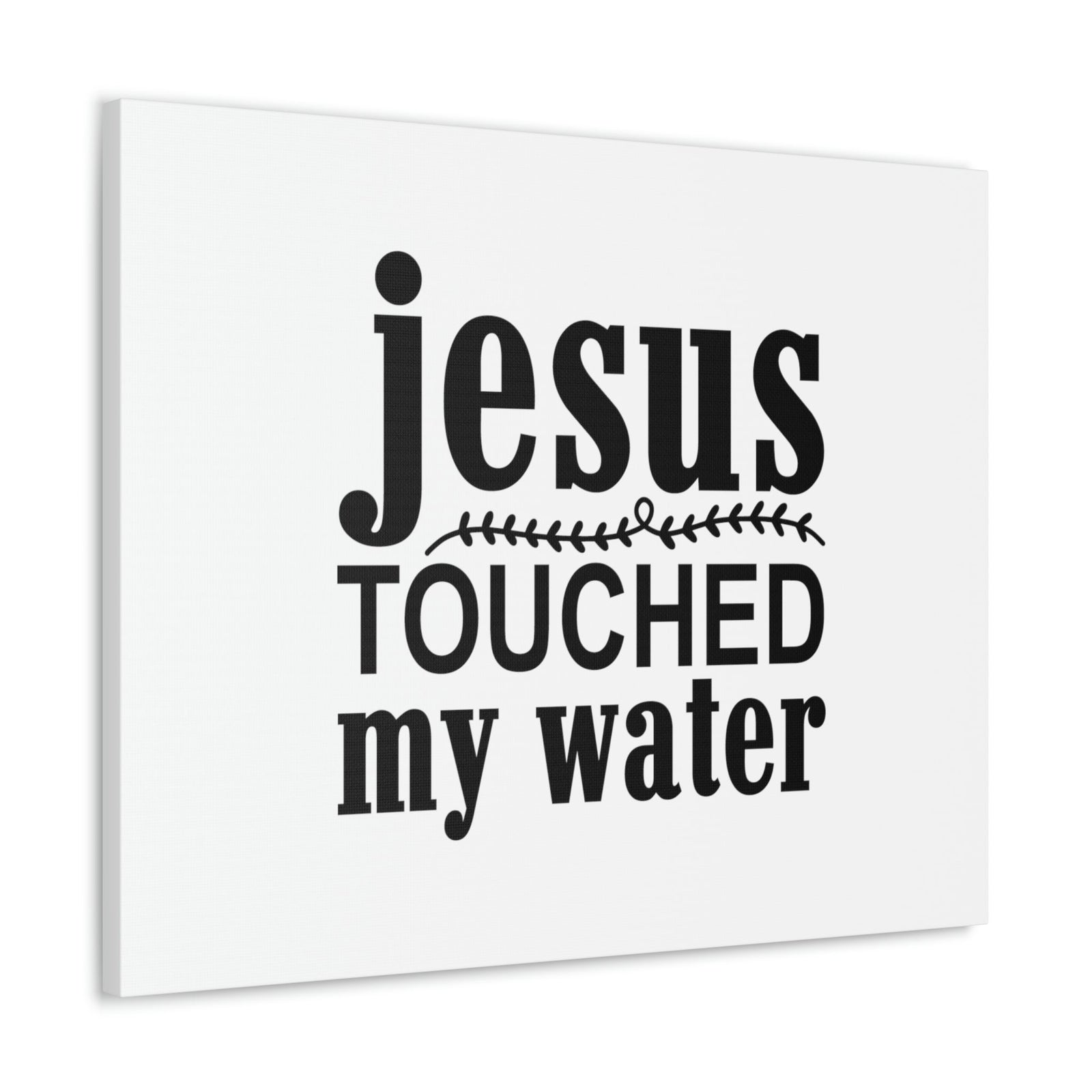 Scripture Walls Jesus Touched My Water Ephesians 5:2 Christian Wall Art Bible Verse Print Ready to Hang Unframed-Express Your Love Gifts