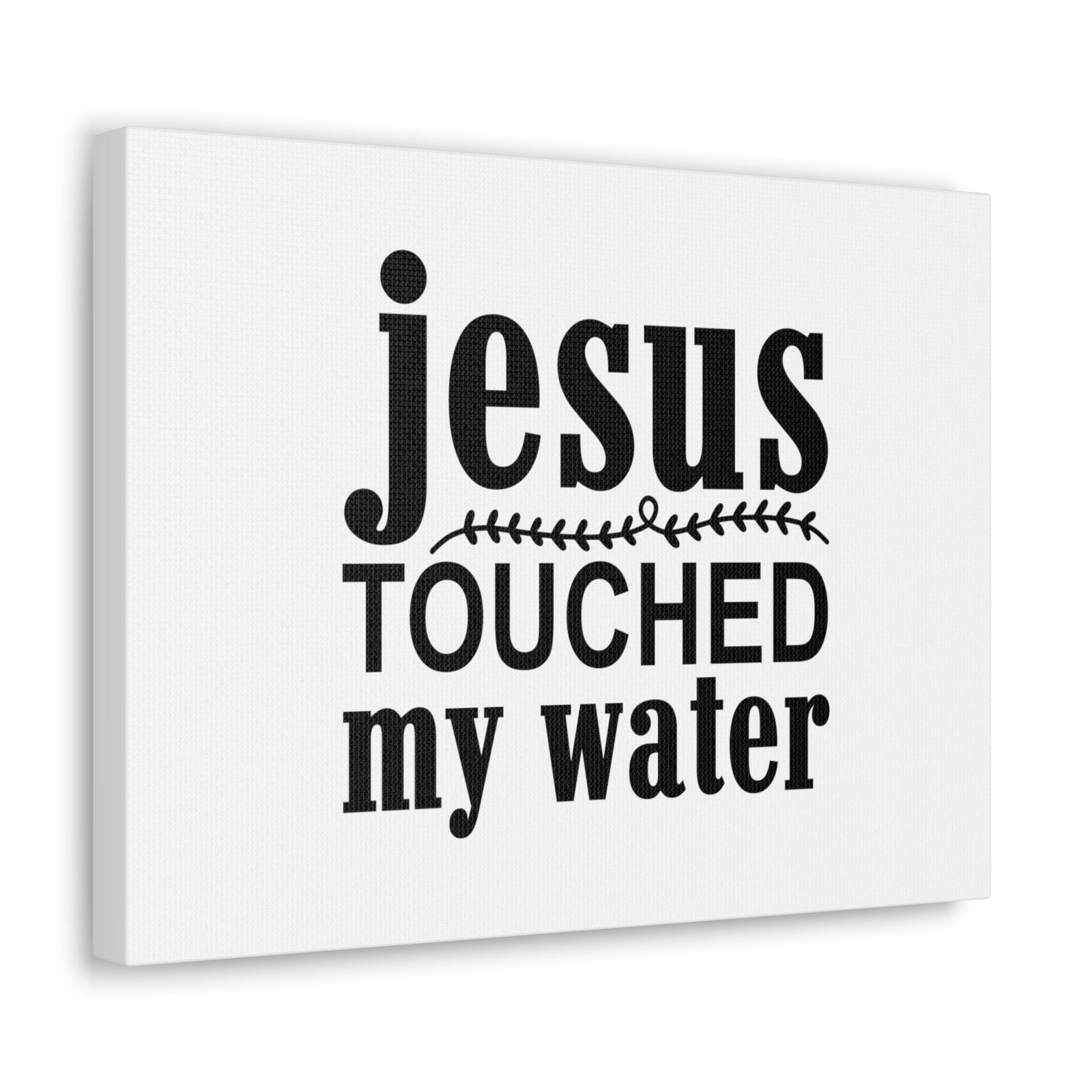 Scripture Walls Jesus Touched My Water Ephesians 5:2 Christian Wall Art Bible Verse Print Ready to Hang Unframed-Express Your Love Gifts