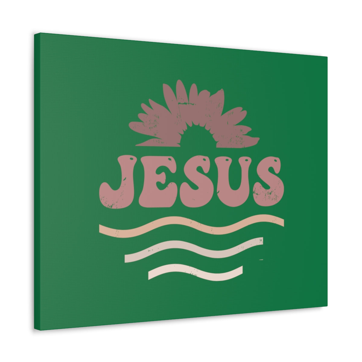 Scripture Walls Jesus Waves Romans 6:23 Christian Wall Art Bible Verse Print Ready to Hang Unframed-Express Your Love Gifts