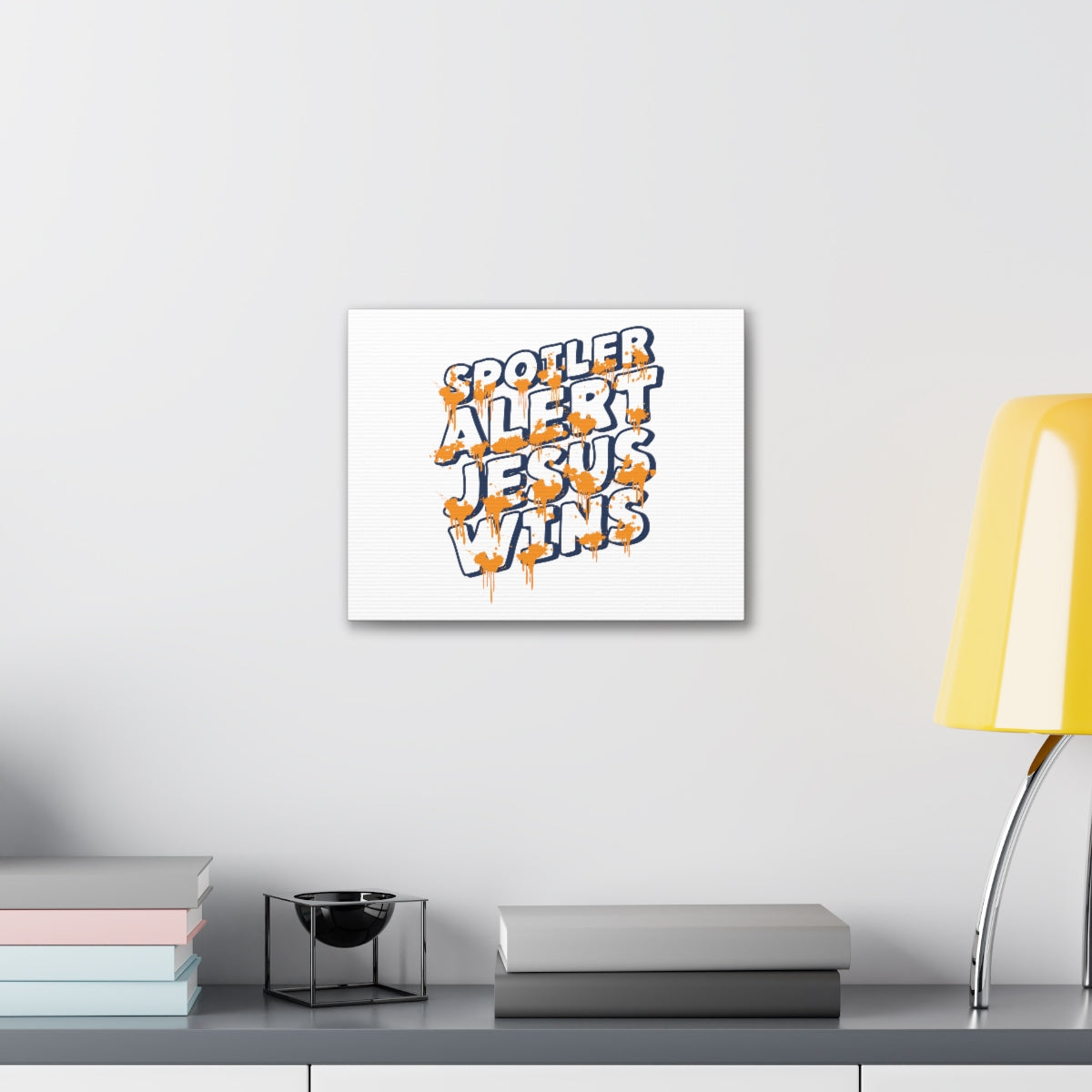 Scripture Walls Jesus Wins 1 Corinthians 15:57 Christian Wall Art Bible Verse Print Ready to Hang Unframed-Express Your Love Gifts