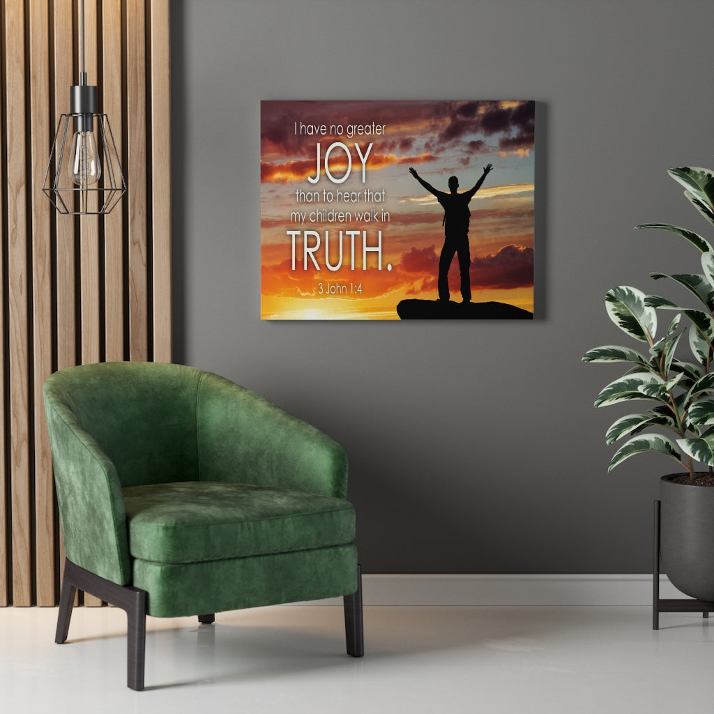 Scripture Walls Joy and Truth 1 John 4:21 Christian Home Decor Bible Art Unframed-Express Your Love Gifts