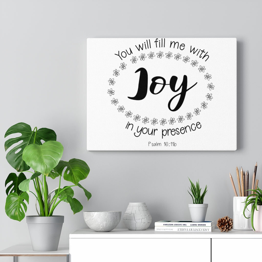 Scripture Walls Joy Psalm 18:116 Bible Verse Canvas Christian Wall Art Ready to Hang Unframed-Express Your Love Gifts