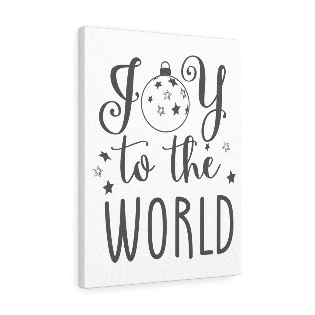 Scripture Walls Joy To The World Bible Verse Canvas Christian Wall Art Ready to Hang Unframed-Express Your Love Gifts