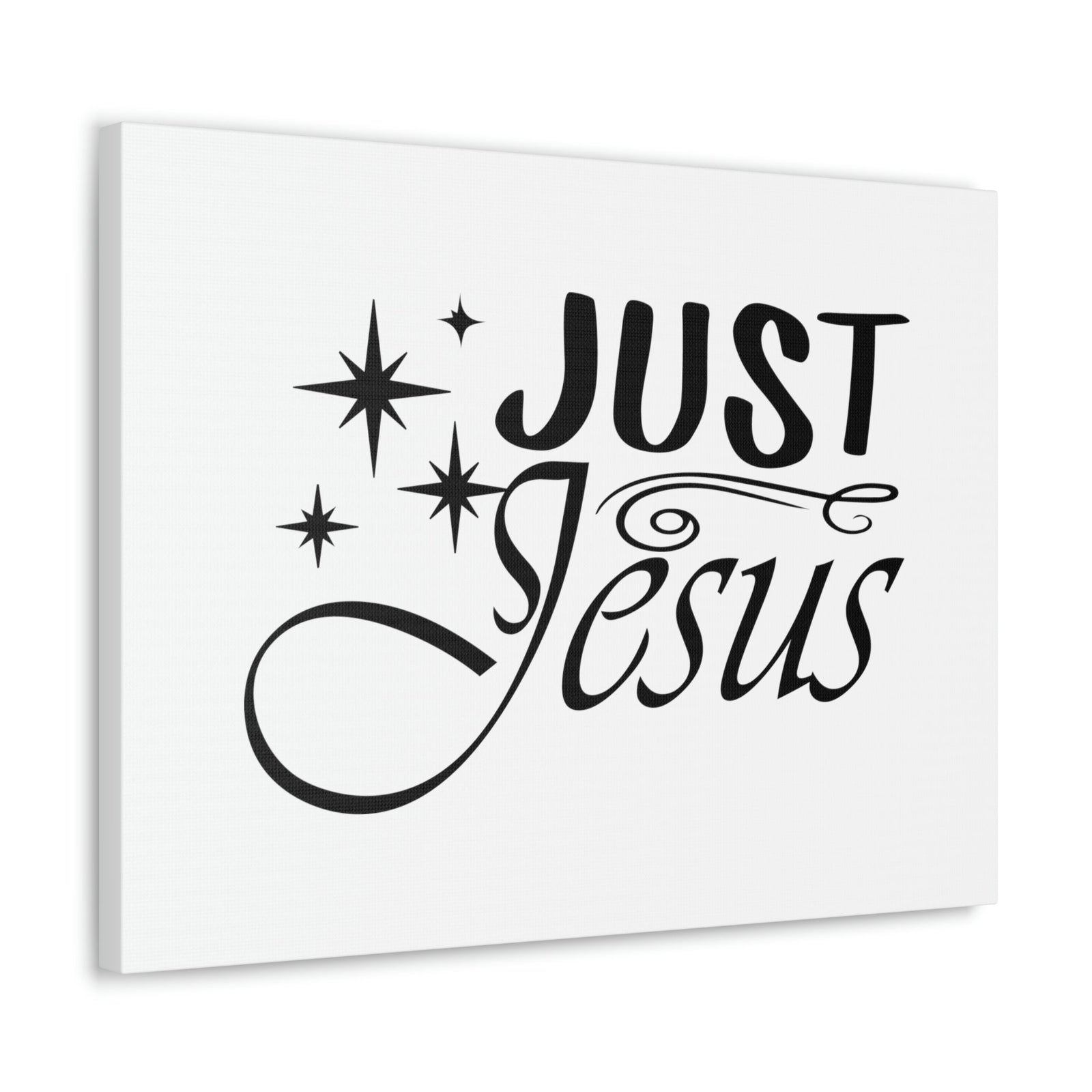 Scripture Walls Just Jesus 1 Timothy 2:5 Stars Christian Wall Art Bible Verse Print Ready to Hang Unframed-Express Your Love Gifts