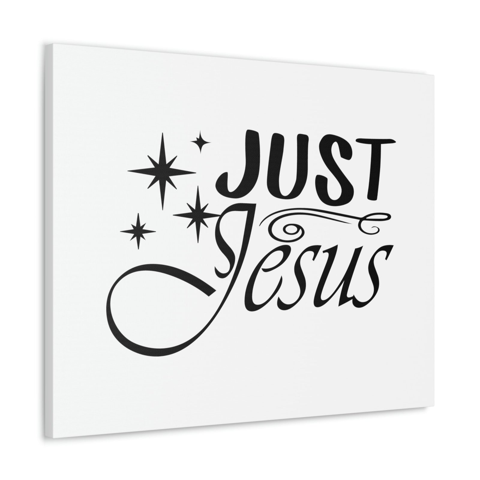 Scripture Walls Just Jesus 1 Timothy 2:5 Stars Christian Wall Art Bible Verse Print Ready to Hang Unframed-Express Your Love Gifts