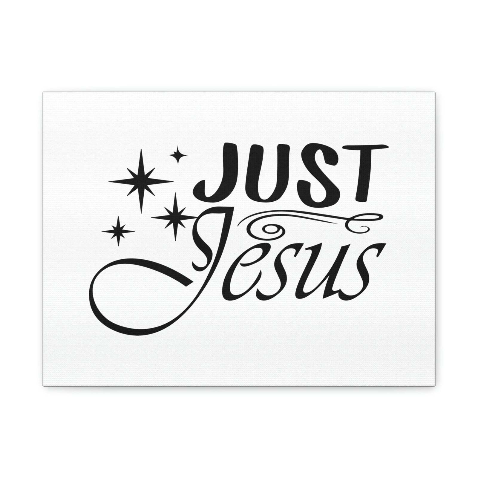 Scripture Walls Just Jesus 1 Timothy 2:5 Stars Christian Wall Art Bible Verse Print Ready to Hang Unframed-Express Your Love Gifts