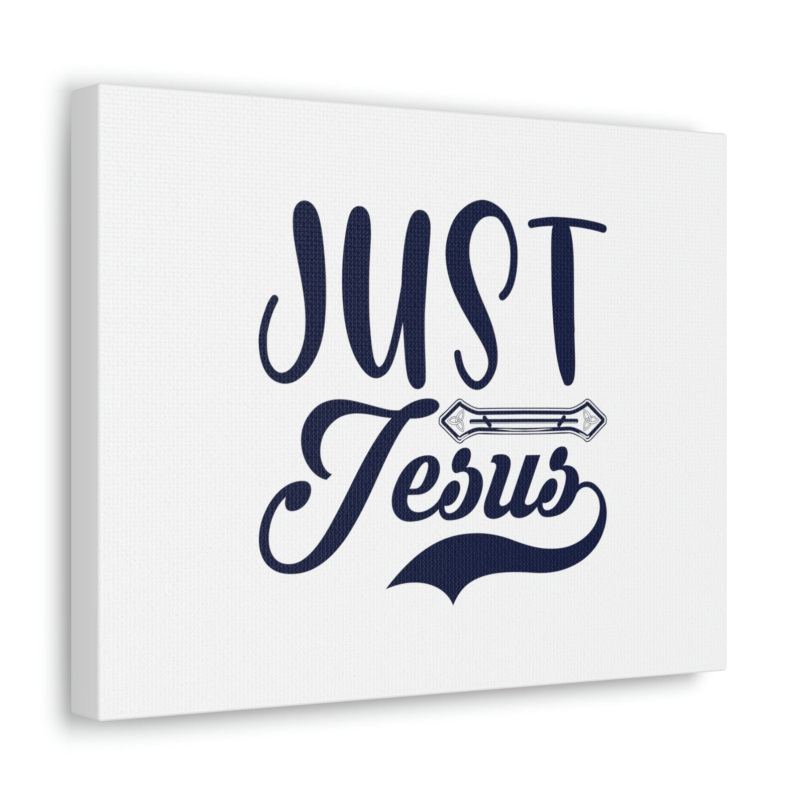 Scripture Walls Just Jesus John 14:6 Ornamental Bar Christian Wall Art Bible Verse Print Ready to Hang Unframed-Express Your Love Gifts