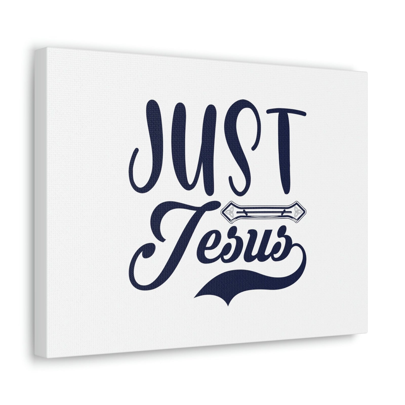 Scripture Walls Just Jesus John 14:6 Ornamental Bar Christian Wall Art Bible Verse Print Ready to Hang Unframed-Express Your Love Gifts