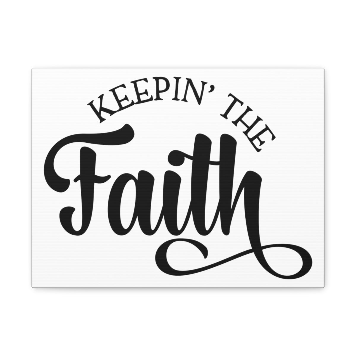Scripture Walls Keepin The Faith Hebrews 11:1 Christian Wall Art Print Ready to Hang Unframed-Express Your Love Gifts