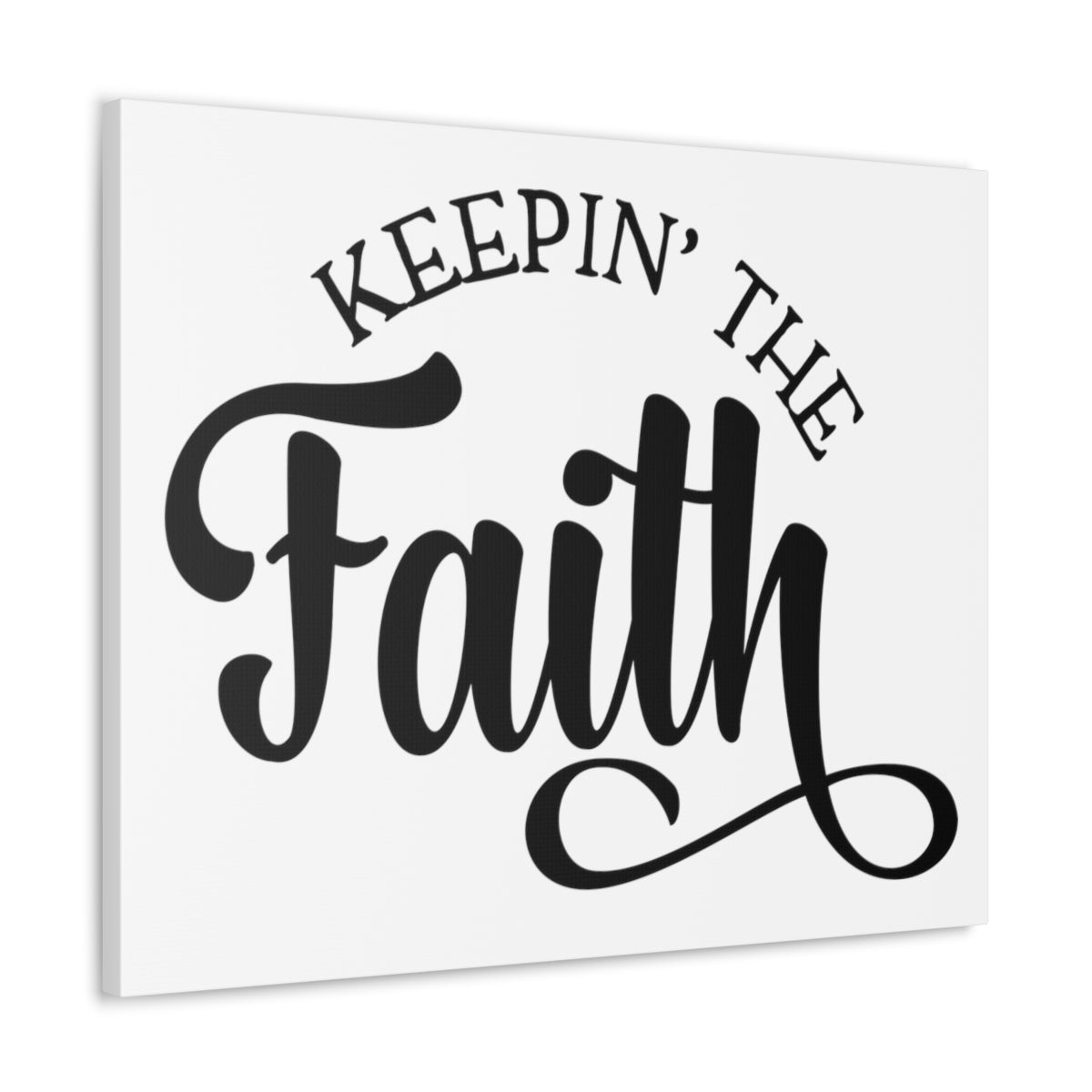 Scripture Walls Keepin The Faith Hebrews 11:1 Christian Wall Art Print Ready to Hang Unframed-Express Your Love Gifts