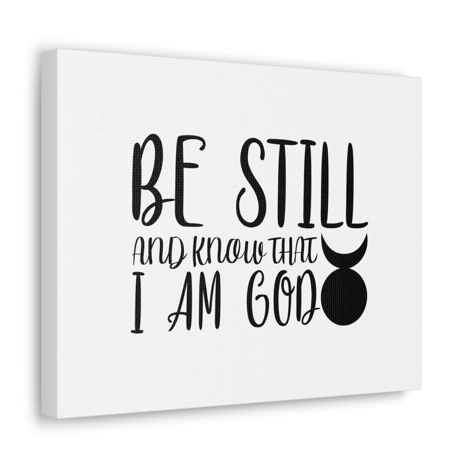 Scripture Walls Know That I Am God Genesis 35:11 Christian Wall Art Bible Verse Print Ready to Hang Unframed-Express Your Love Gifts