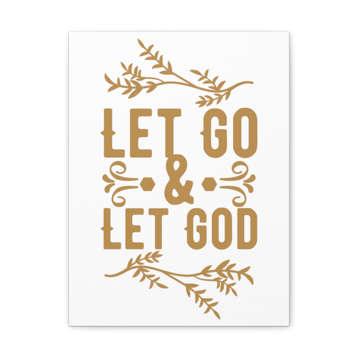Scripture Walls Let God 1 Peter 5:7 Christian Wall Art Print Ready to Hang Unframed-Express Your Love Gifts