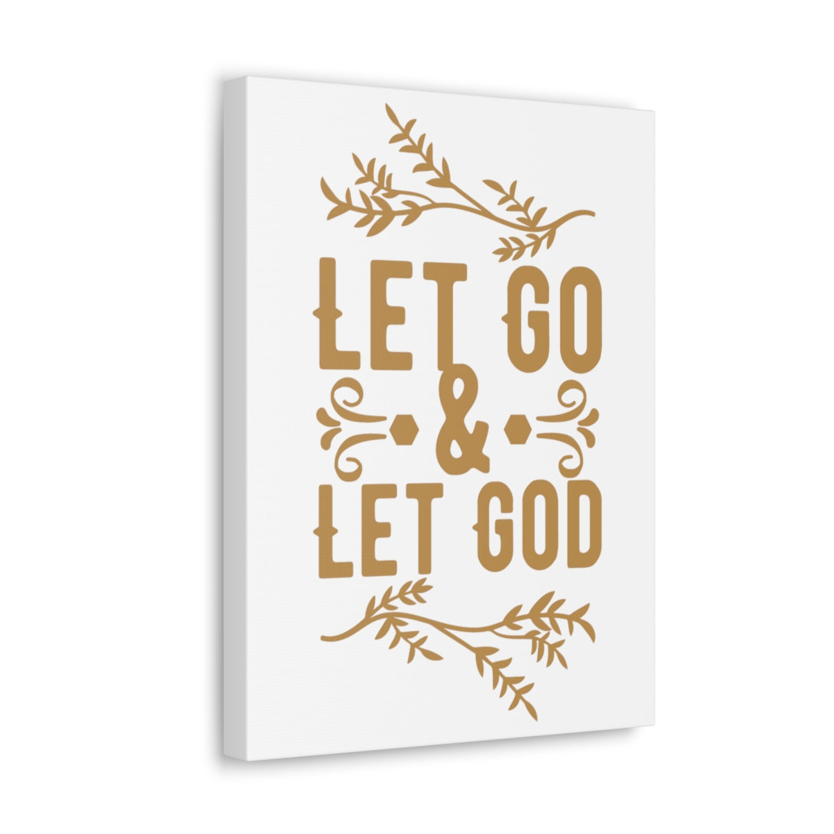 Scripture Walls Let God 1 Peter 5:7 Christian Wall Art Print Ready to Hang Unframed-Express Your Love Gifts