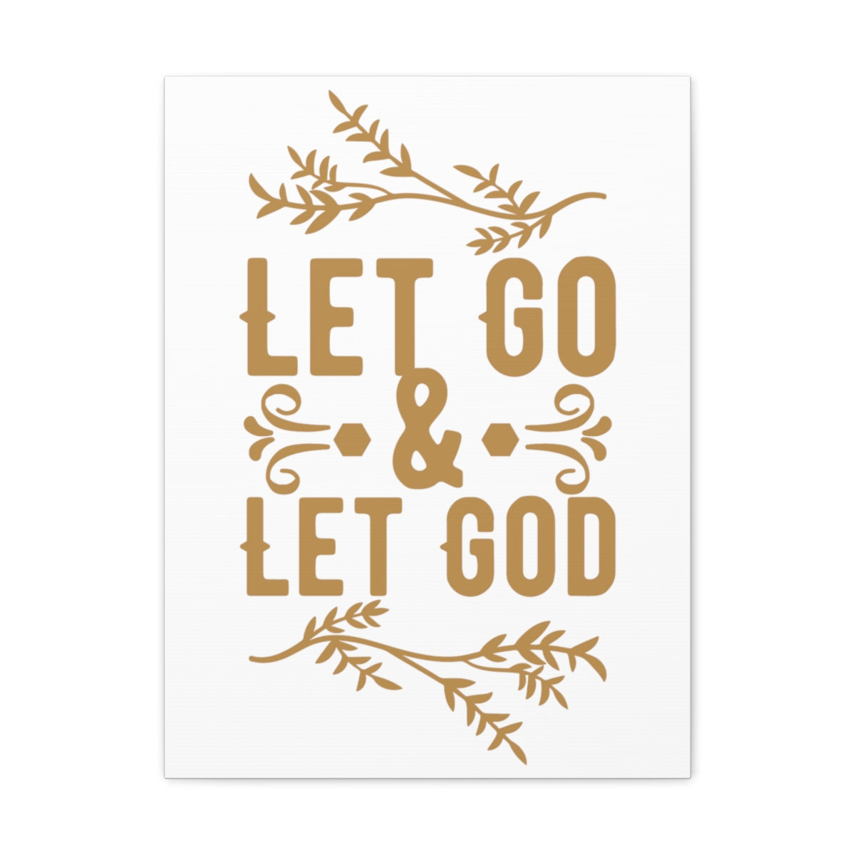 Scripture Walls Let God 1 Peter 5:7 Christian Wall Art Print Ready to Hang Unframed-Express Your Love Gifts